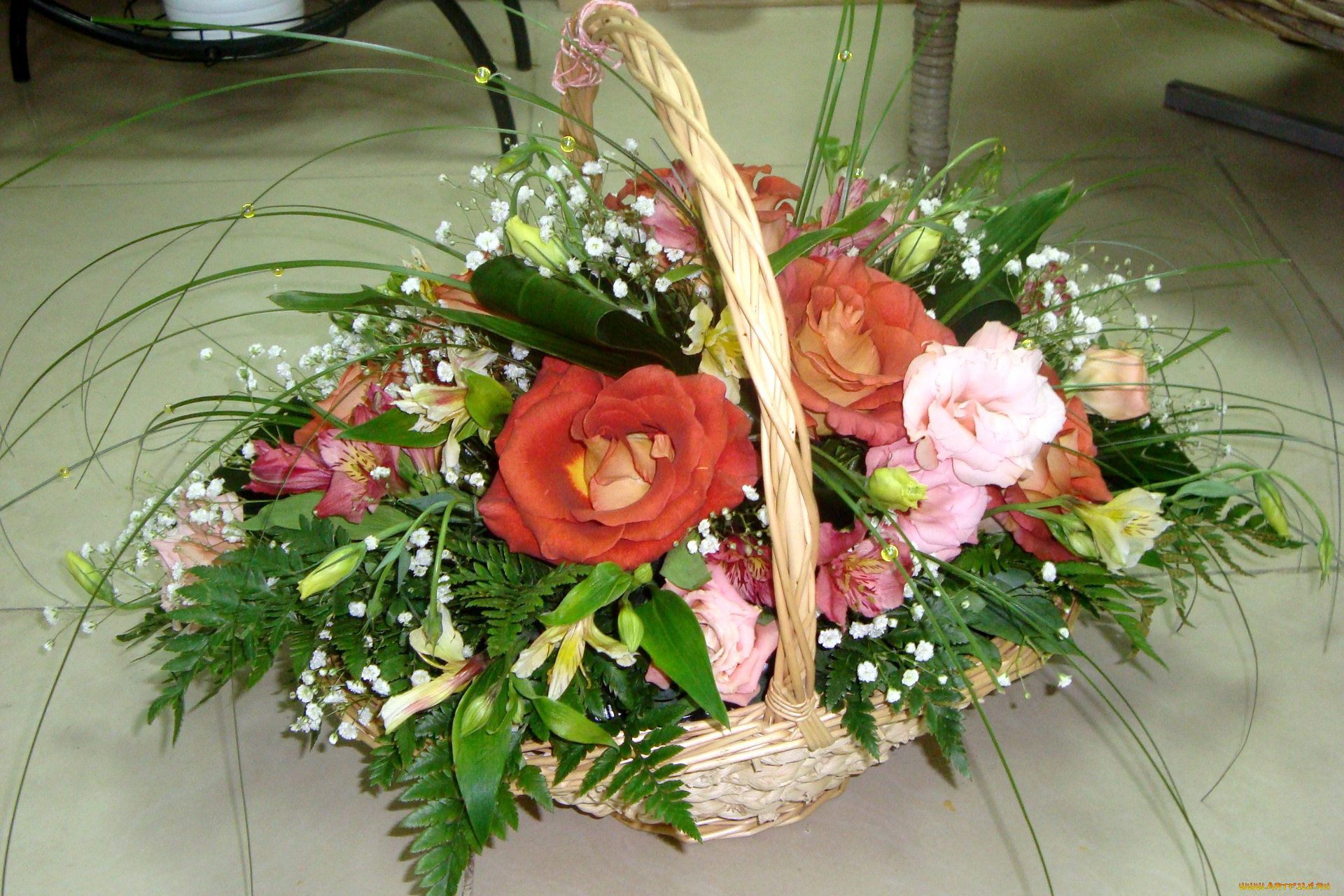 цветы, букеты, композиции, букет, корзина, розы