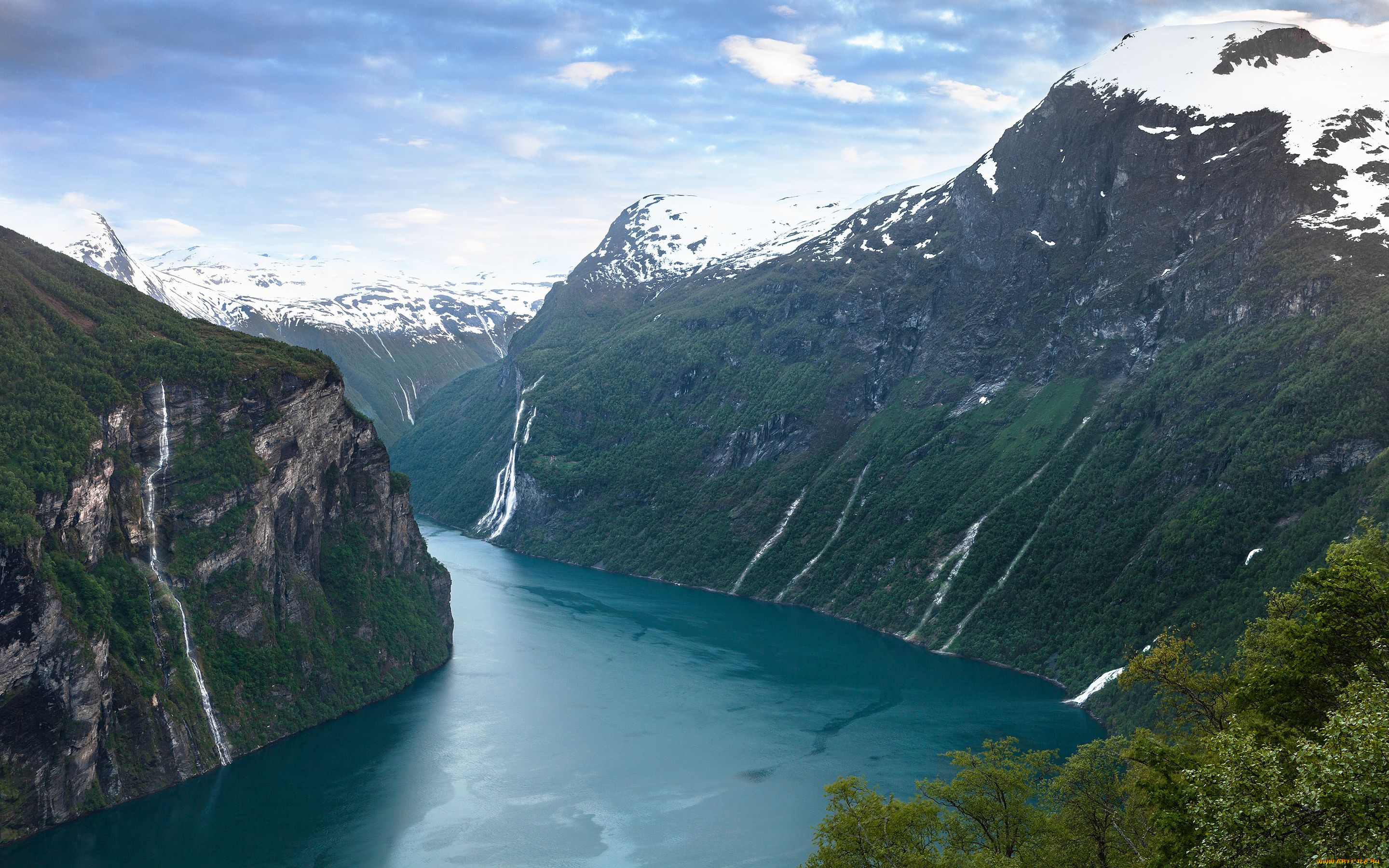 geirangerfjorden, norway, природа, реки, озера, горы, фьорд, норвегия