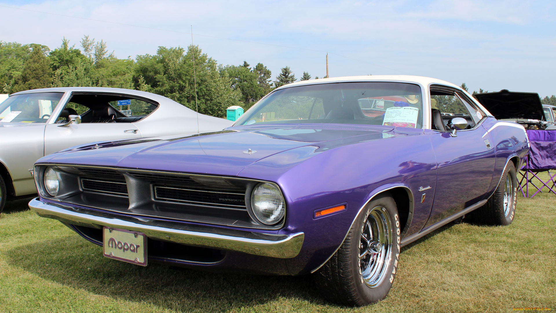 автомобили, выставки, уличные, фото, 1970, plymouth, barracuda, gran, coupe