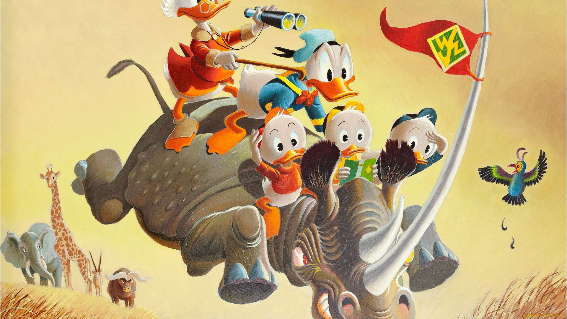 мультфильмы, ducktales, утиные, истории