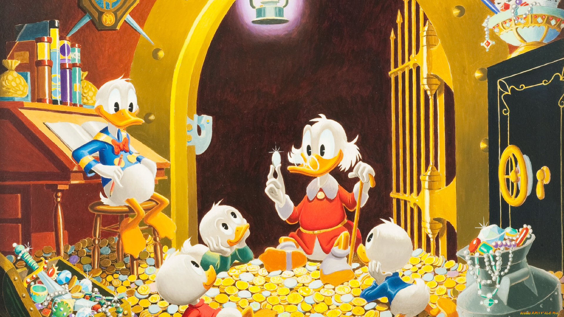 мультфильмы, ducktales, утиные, истории