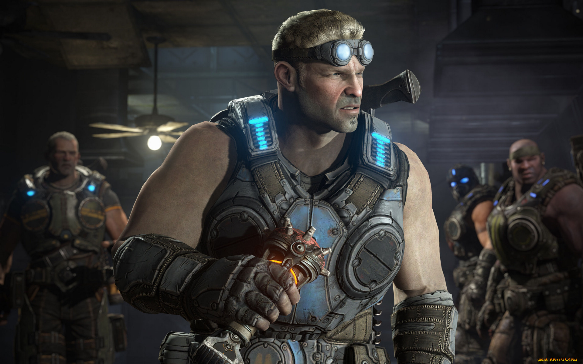 видео, игры, gears, of, war, judgment, war-