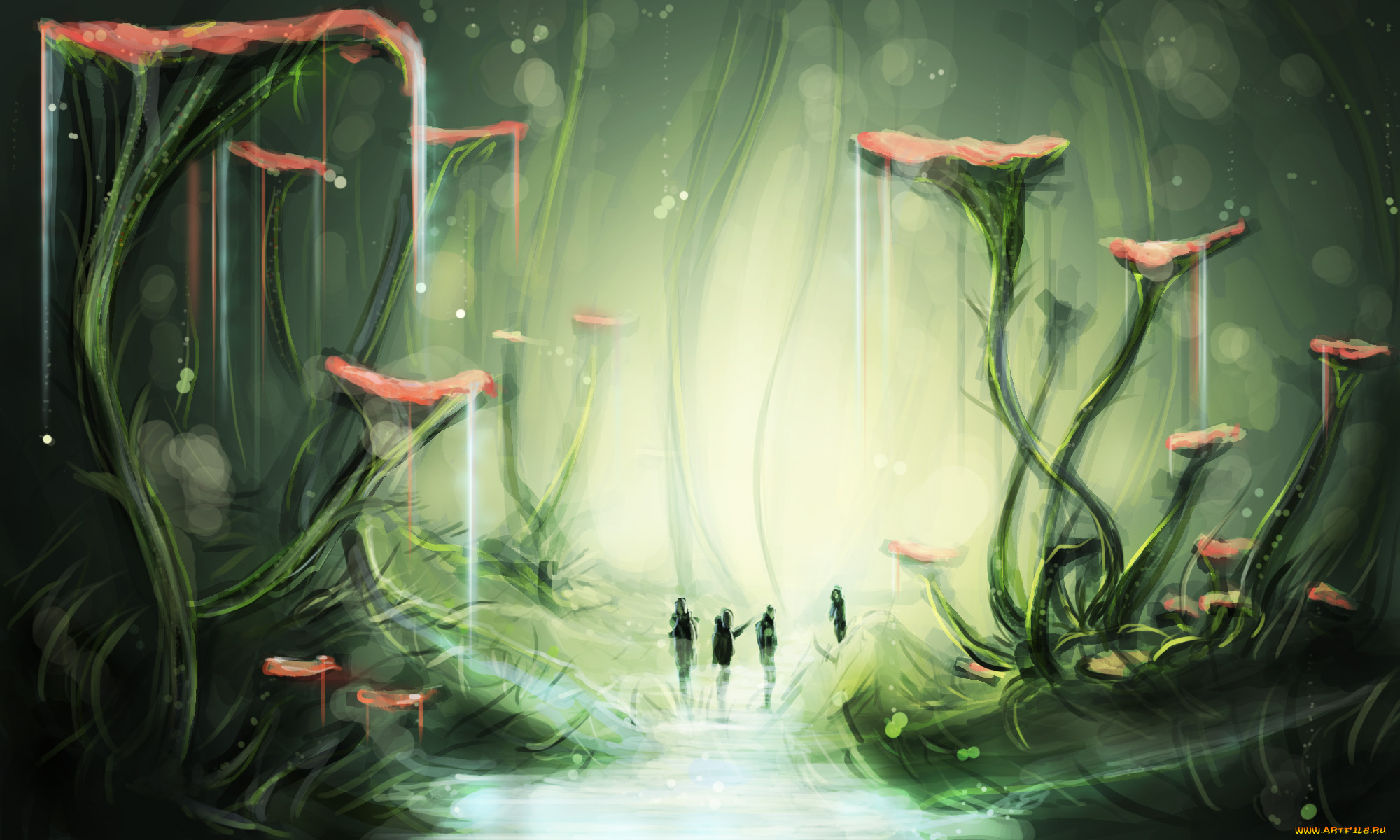 фэнтези, иные, миры, времена, стебли