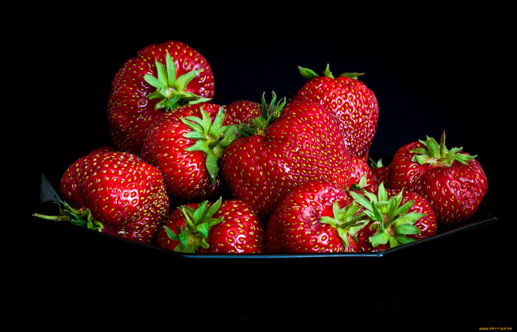 еда, клубника, земляника, ягоды