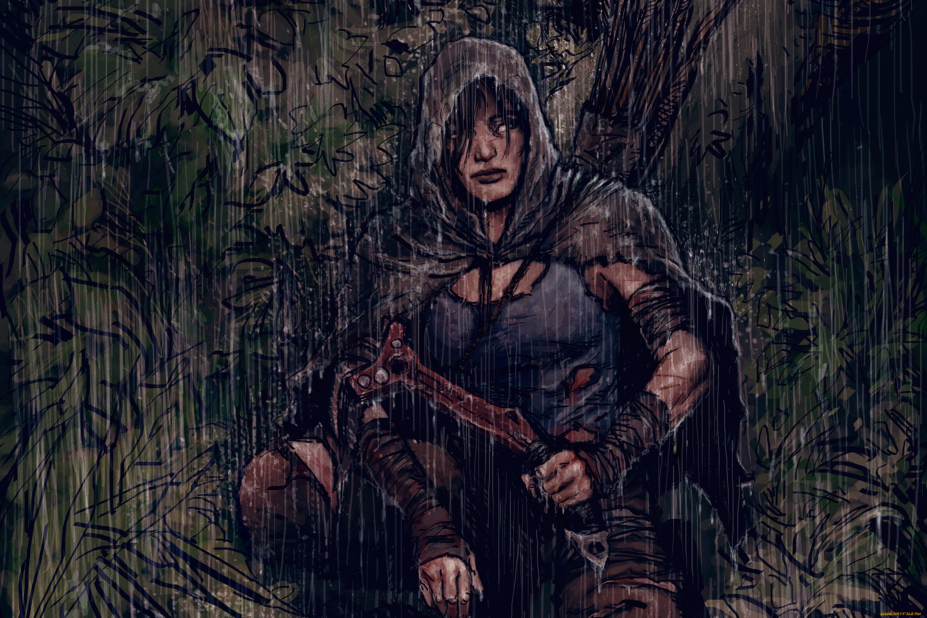 tomb, raider, 2013, видео, игры, лара, крофт