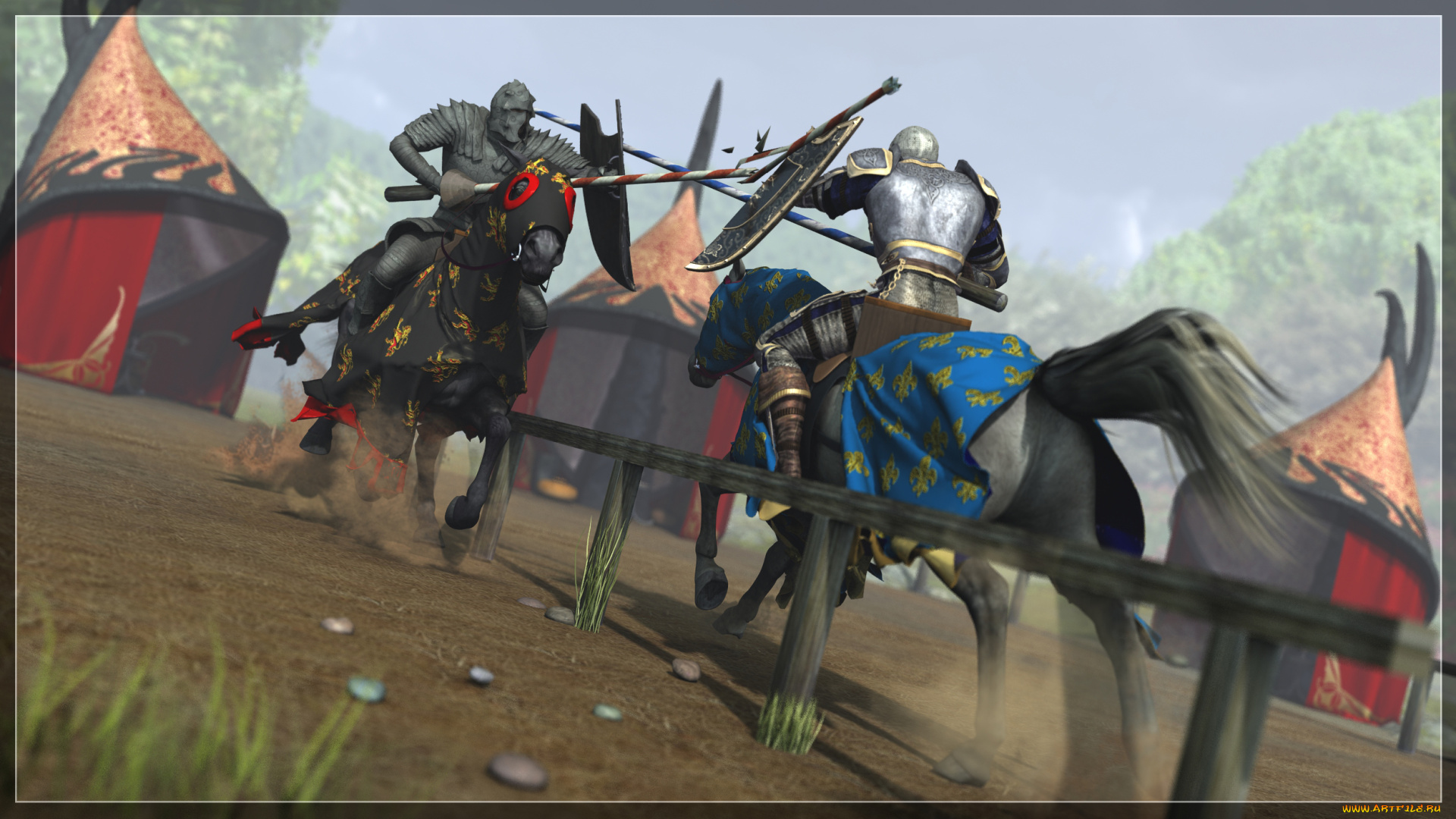 3д, графика, армия, , military, турнир, рыцари