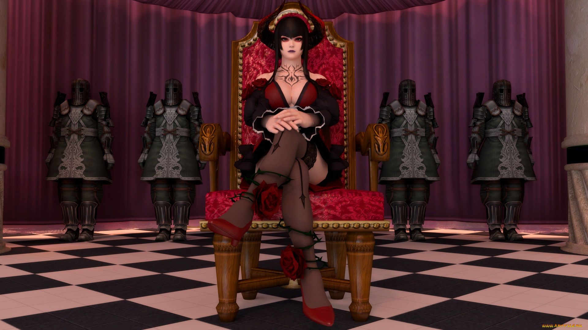 3д, графика, фантазия, , fantasy, взгляд, девушка