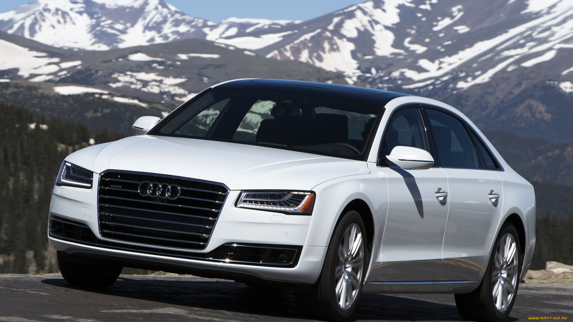 автомобили, audi, a8, l, 4-0t, quattro, us-spec, d4, 2014г, светлый