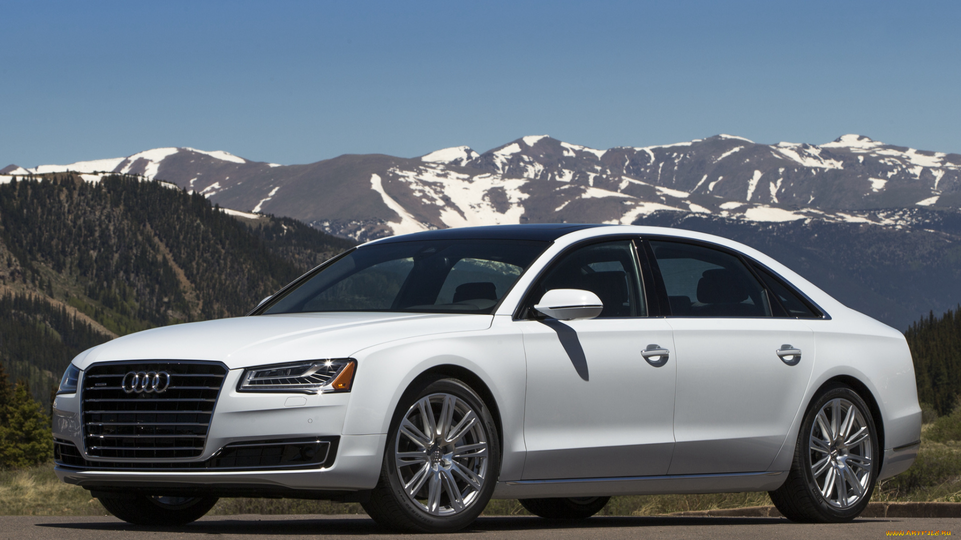 автомобили, audi, a8, l, 4-0t, quattro, us-spec, d4, 2014г, светлый