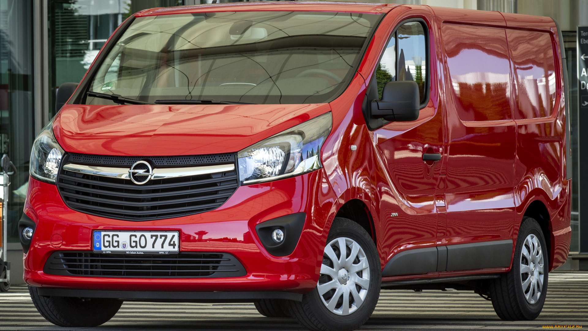 автомобили, opel, красный, 2014г, vivaro, van, biturbo
