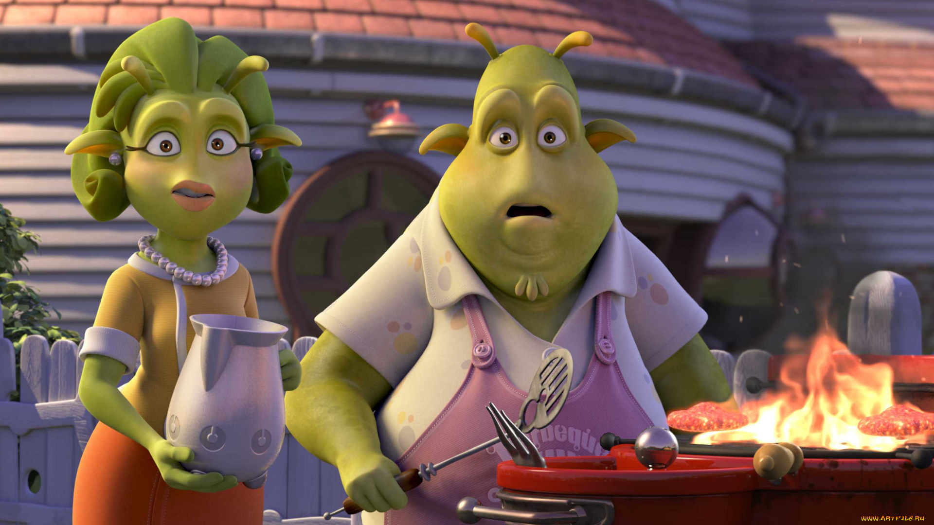 мультфильмы, planet, 51, персонажи