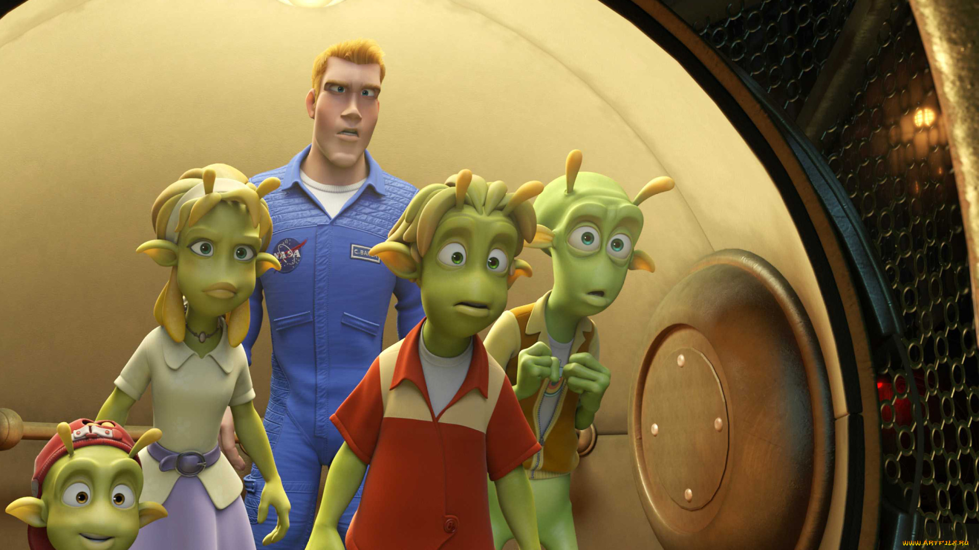 мультфильмы, planet, 51, персонажи