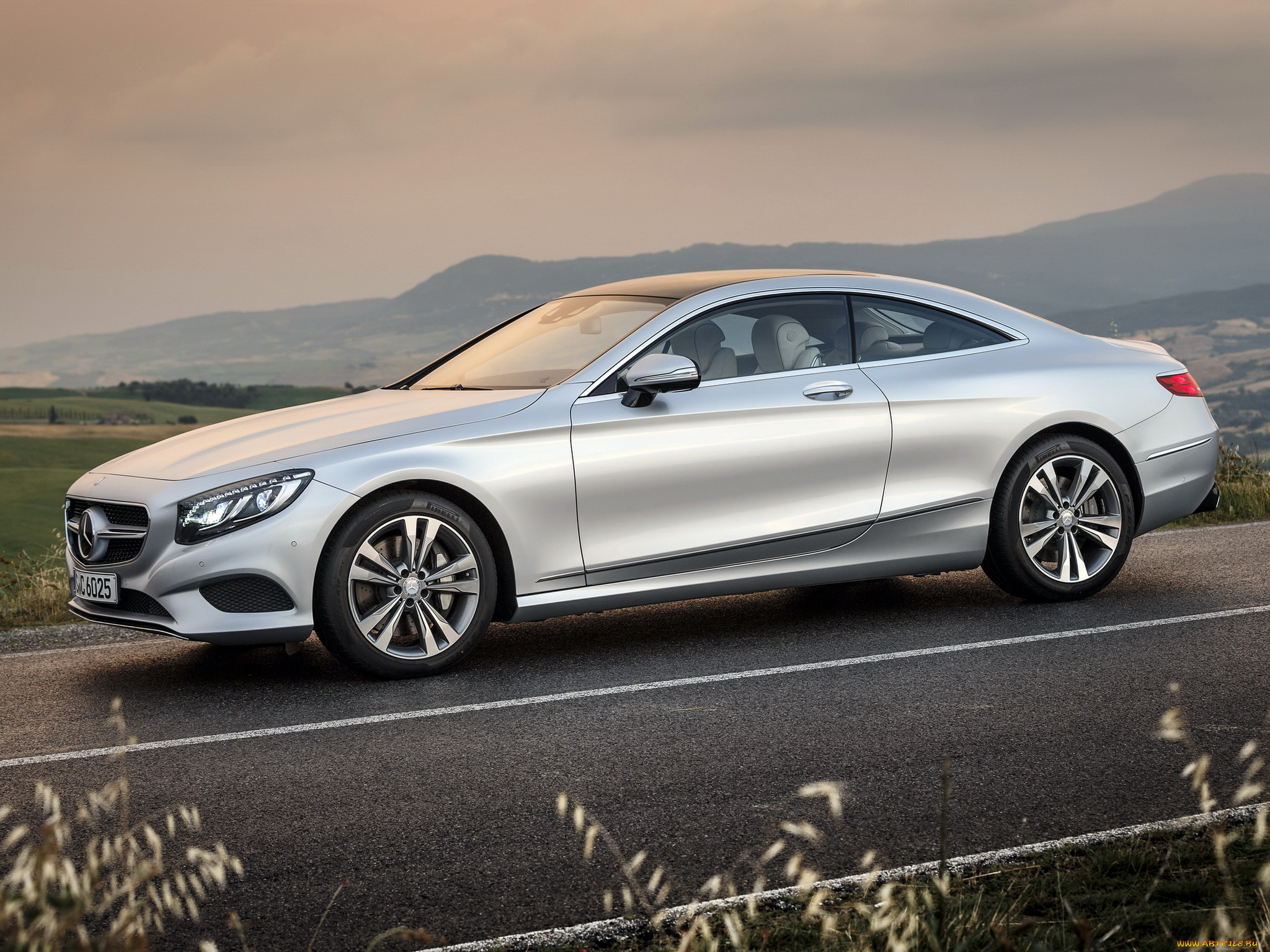 автомобили, mercedes-benz, coupе, s, 500, 2014г, c217, 4matic, светлый