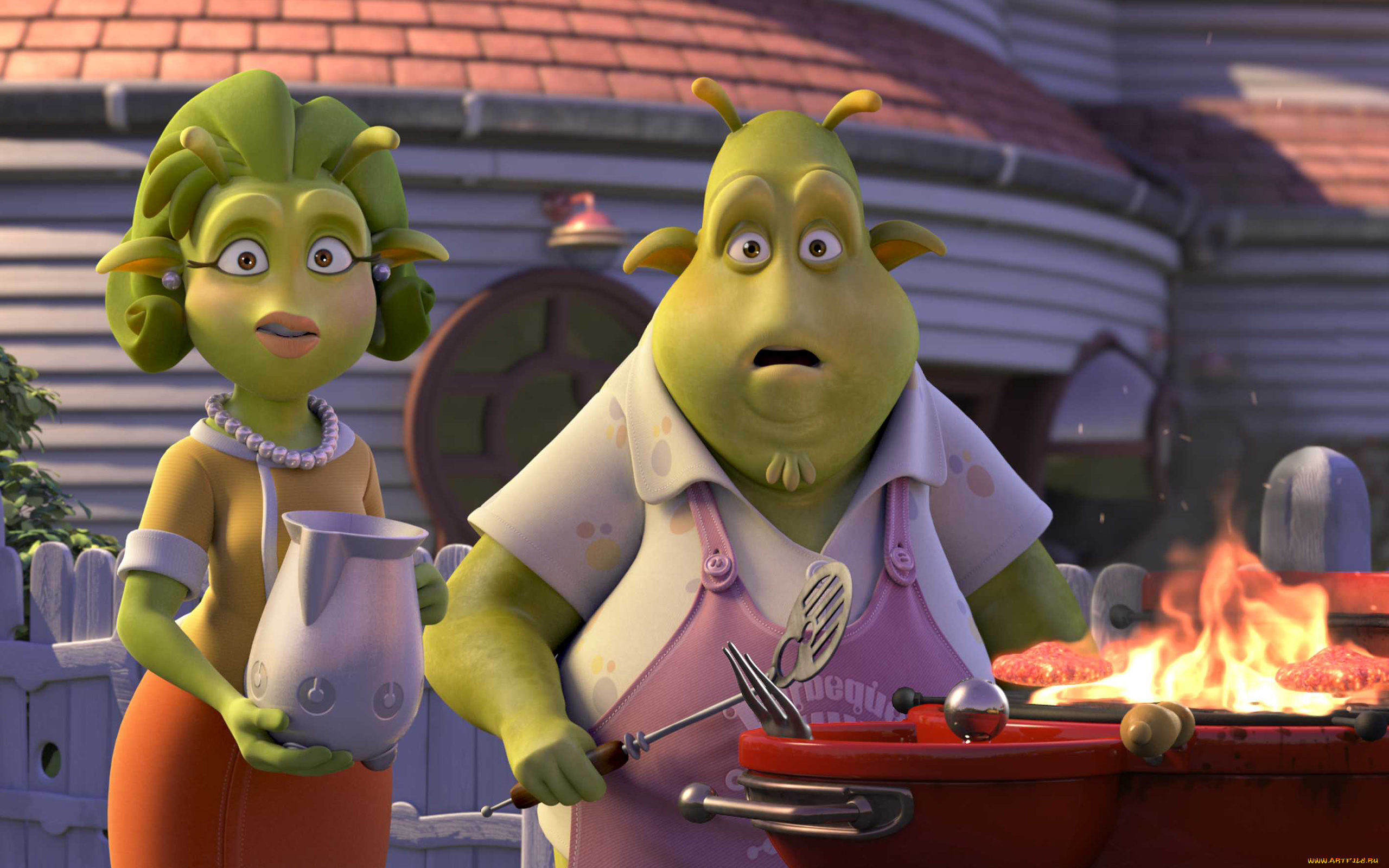 мультфильмы, planet, 51, персонажи