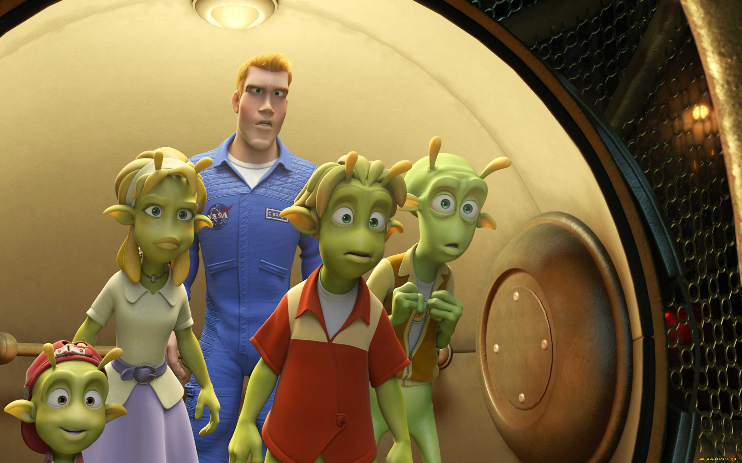 мультфильмы, planet, 51, персонажи