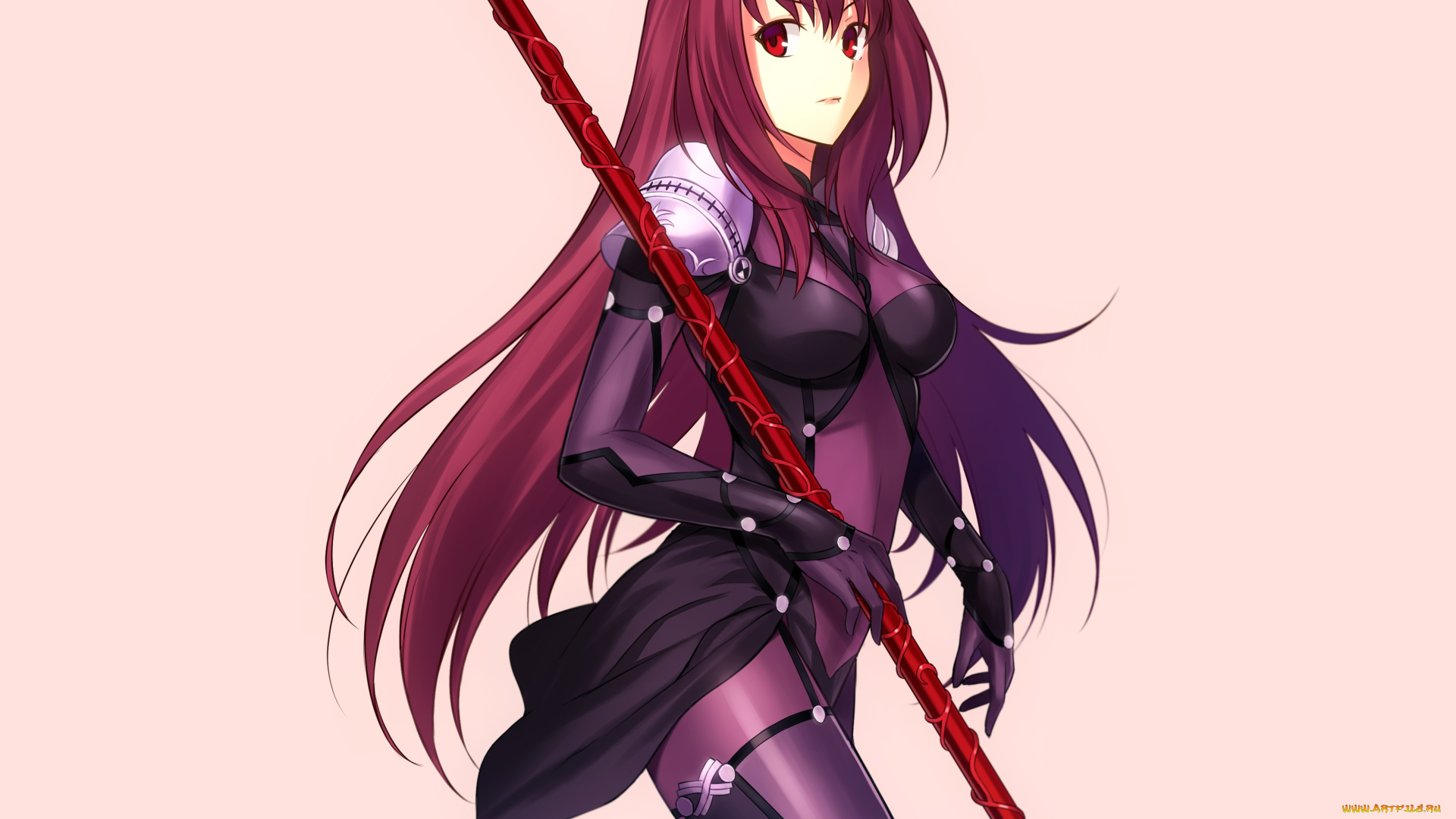 аниме, fate, stay, night, лансер, lancer, девушка, арт, stay, night