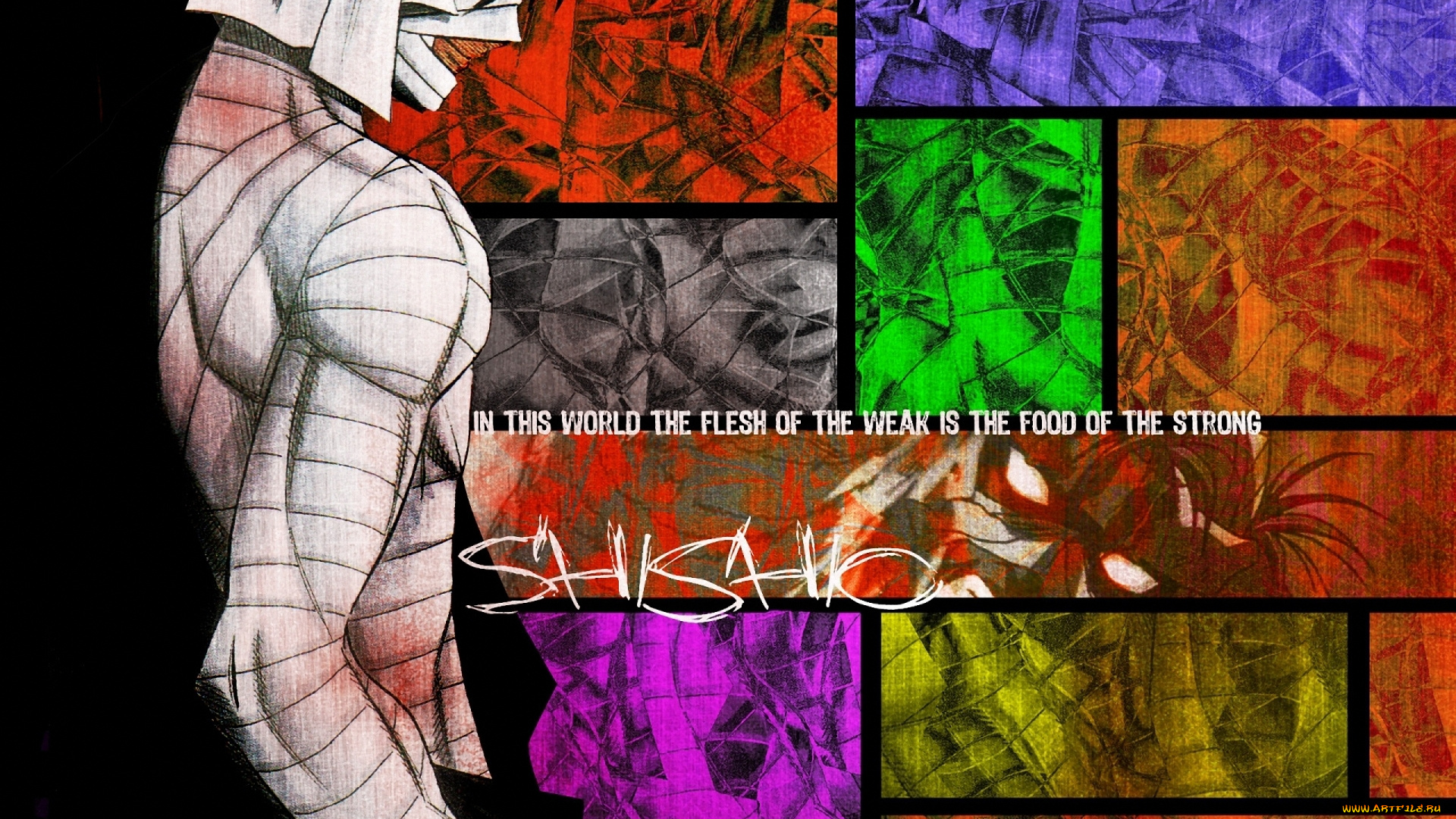 аниме, rurouni, kenshin, makoto, самурай, shishio