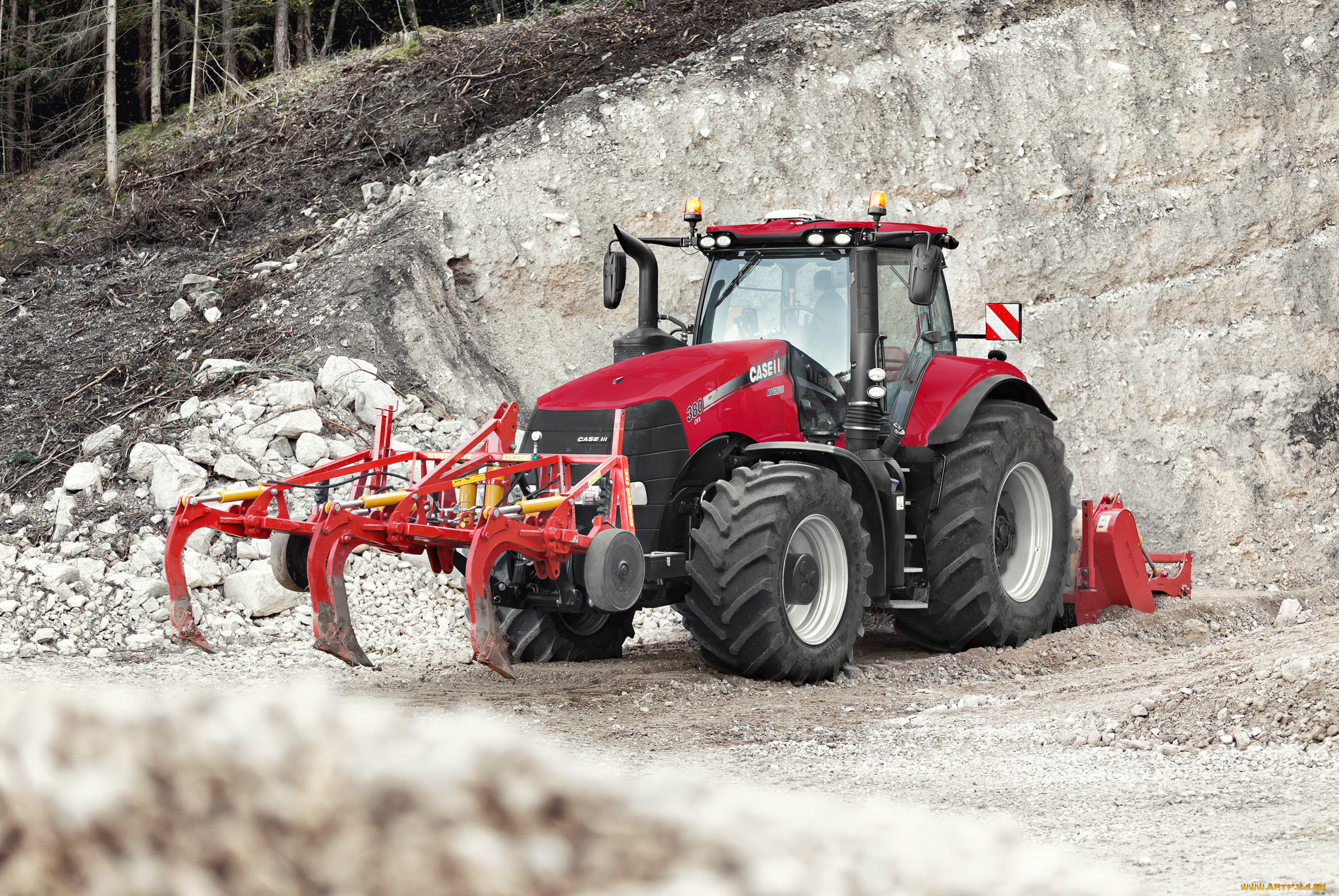 техника, тракторы, тяжелый, колесный, трактор