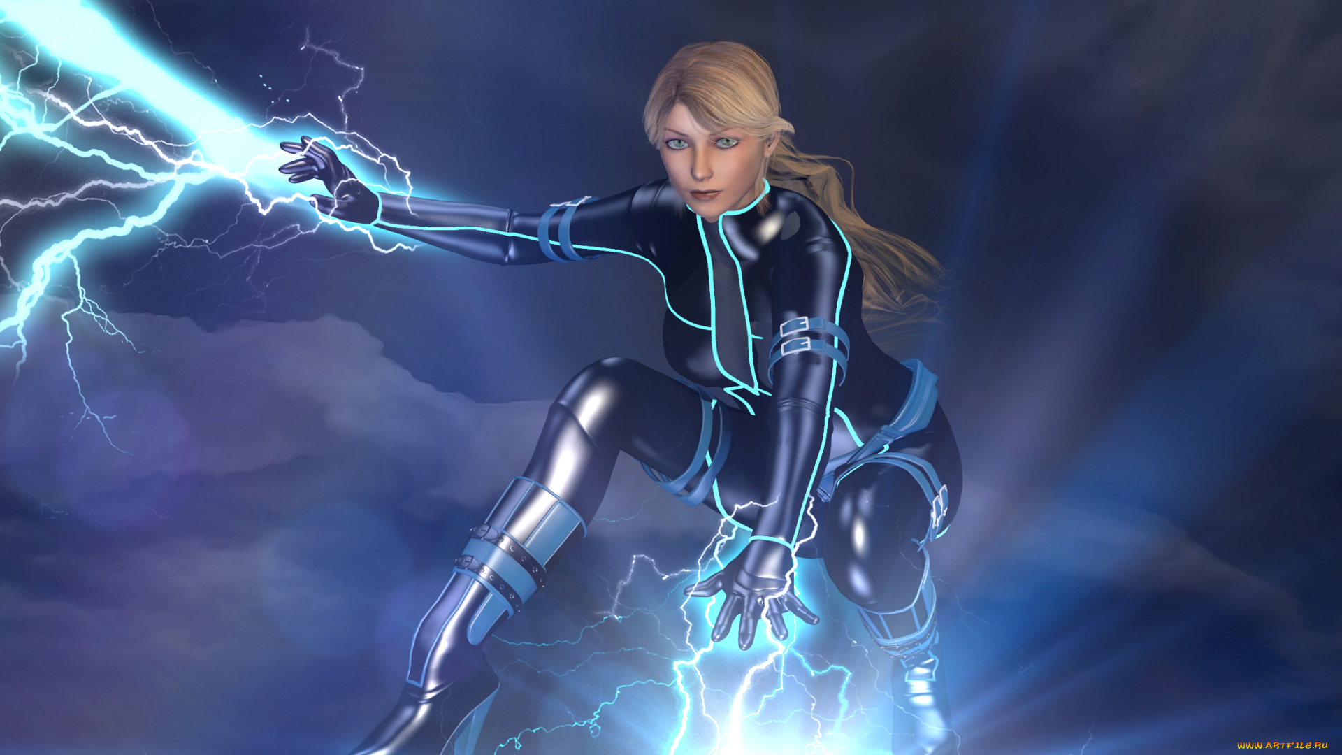 3д, графика, фантазия, , fantasy, магия, фон, девушка, взгляд