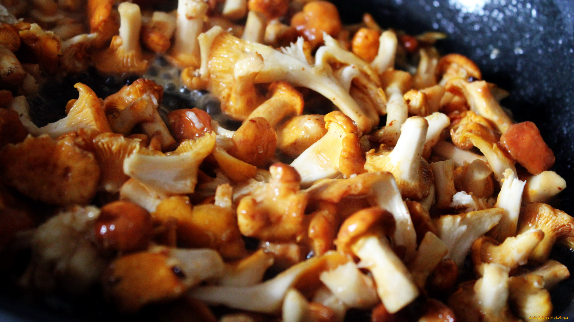 еда, грибы, , грибные, блюда, лисички