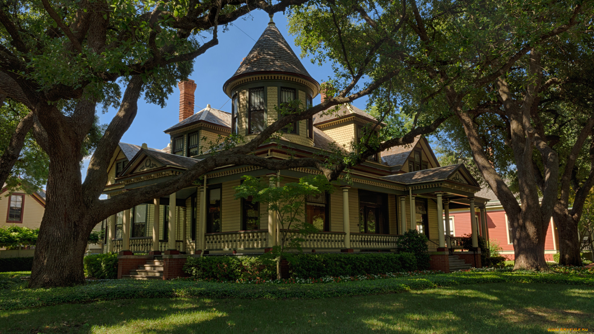 города, -, здания, , дома, особняк