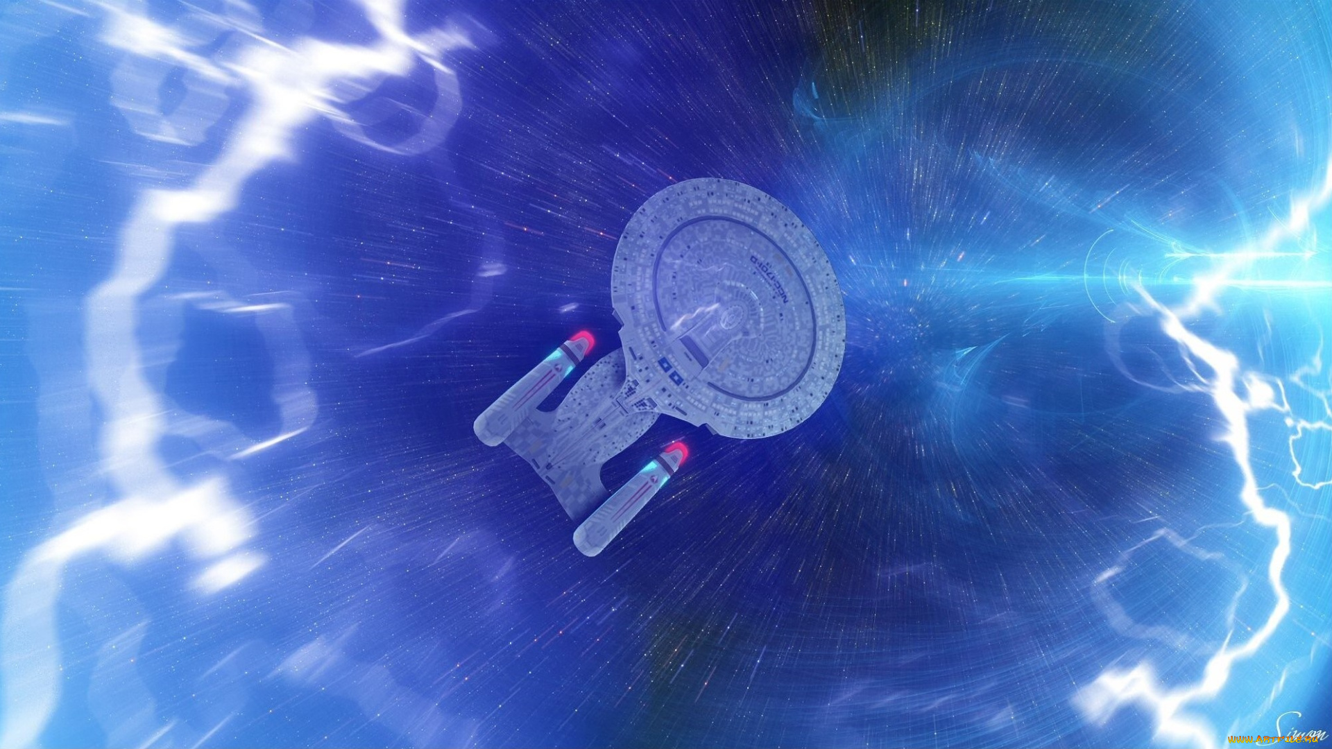 космос, арт, космический, корабль, полет, вселенная