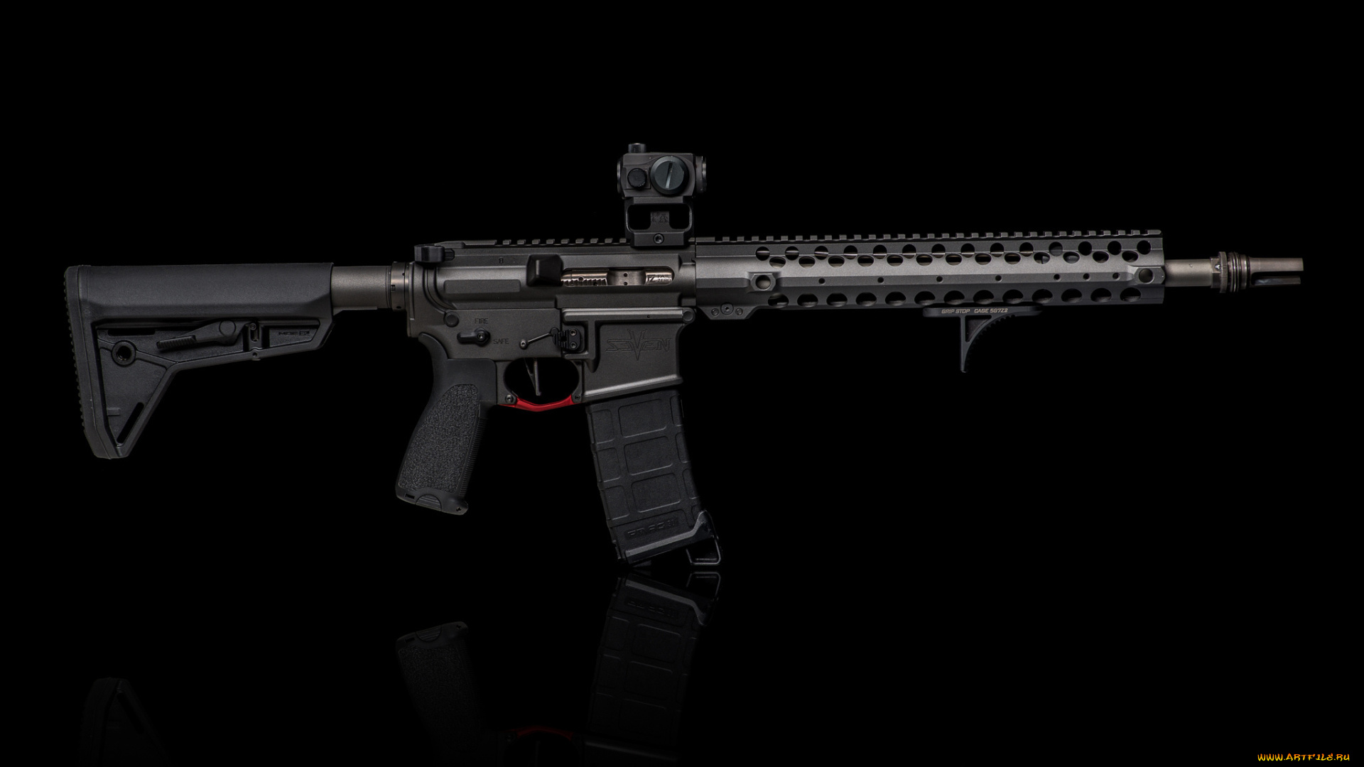 оружие, автоматы, ar-15, штурмовая, винтовка, дизайн, стиль