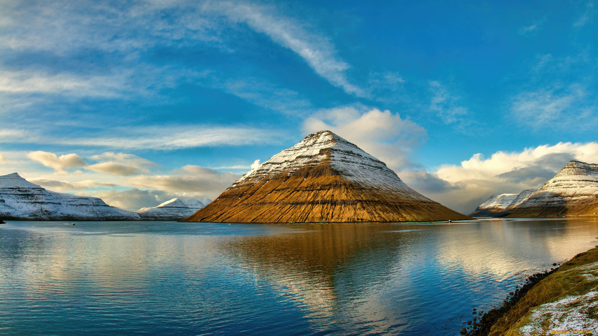 природа, реки, озера, горы, озеро