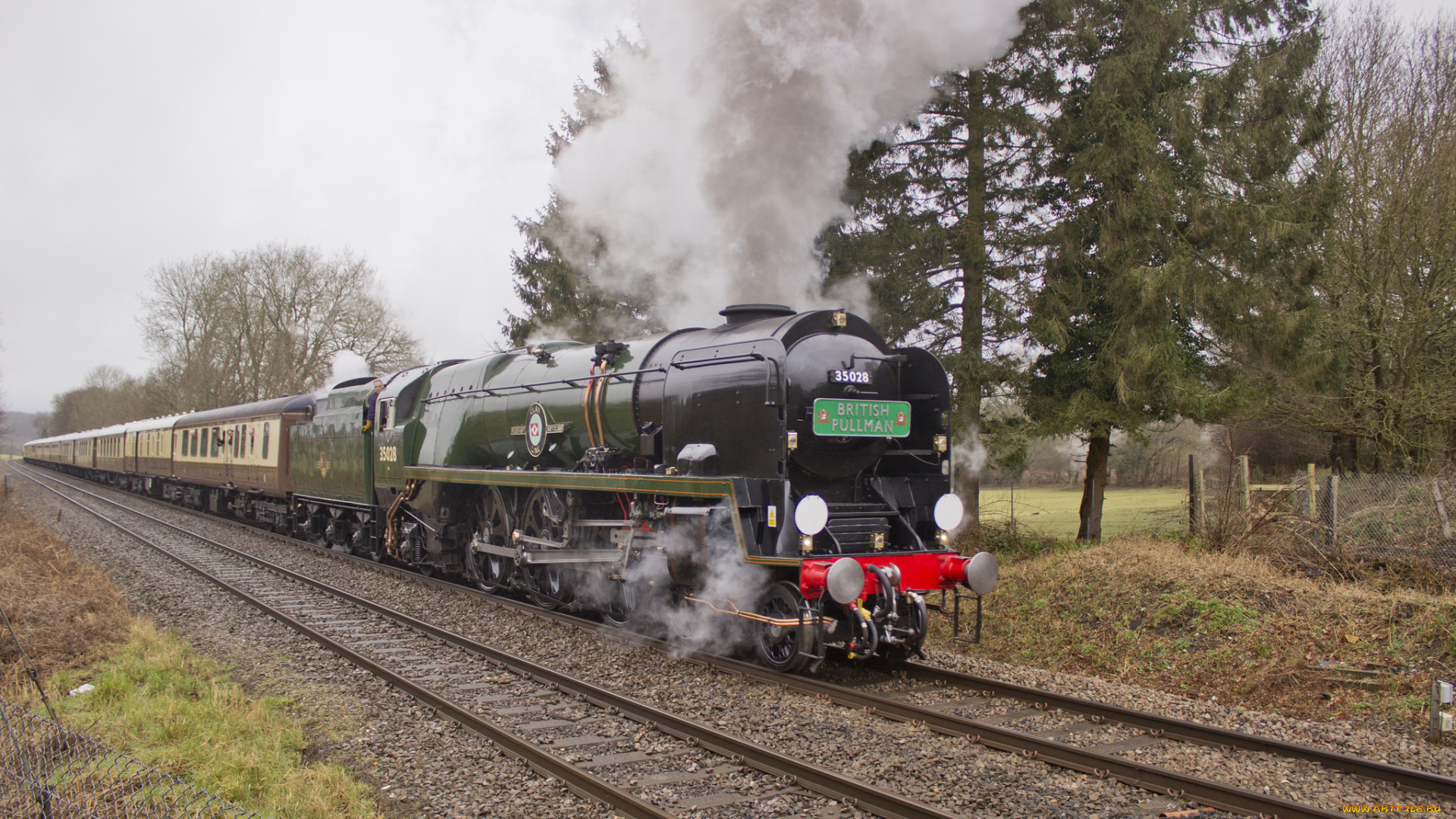 техника, паровозы, рельсы, паровоз