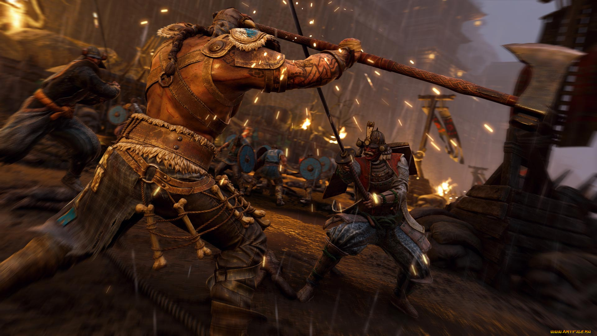 видео, игры, for, honor, персонажи