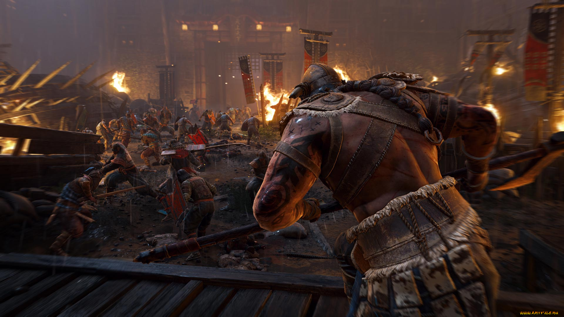 видео, игры, for, honor, персонажи, for, honor