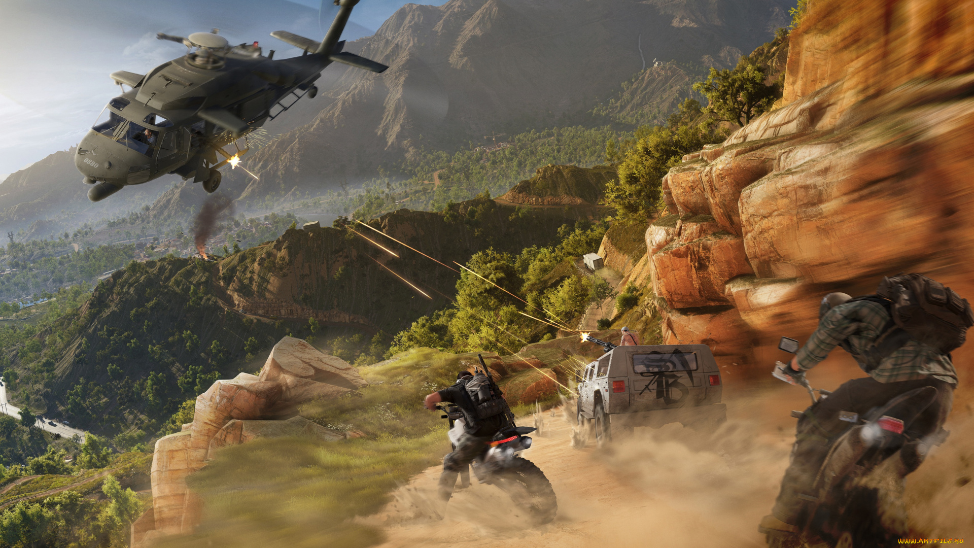 видео, игры, tom, clancy`s, ghost, recon, , wildlands, wildlands, tom, clancy's, ghost, recon, шутер, action