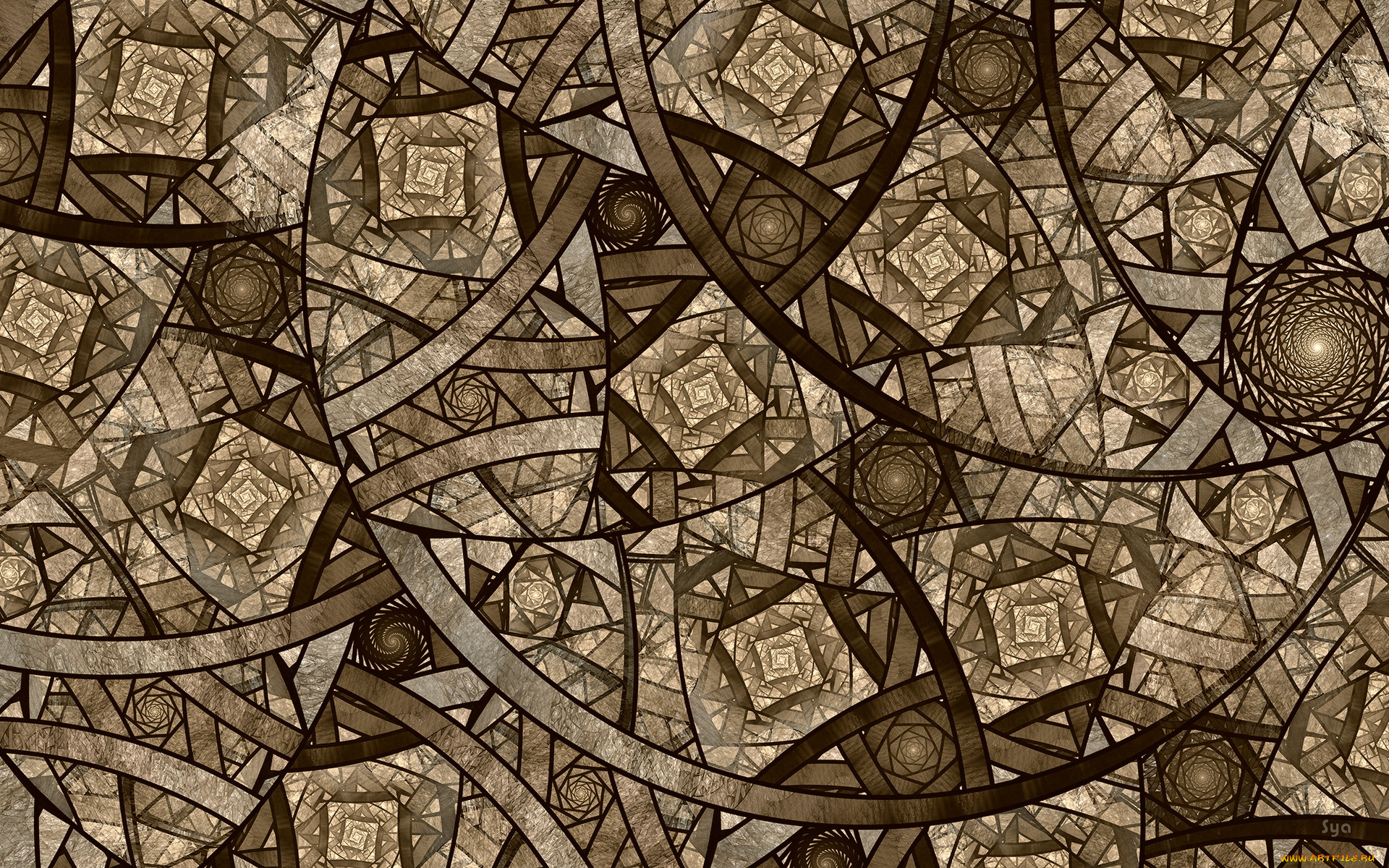 3д, графика, фракталы, , fractal, цвета, фон, узор