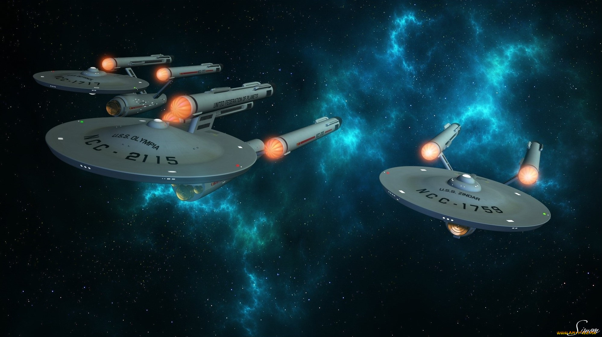 космос, арт, космический, корабль, полет, вселенная