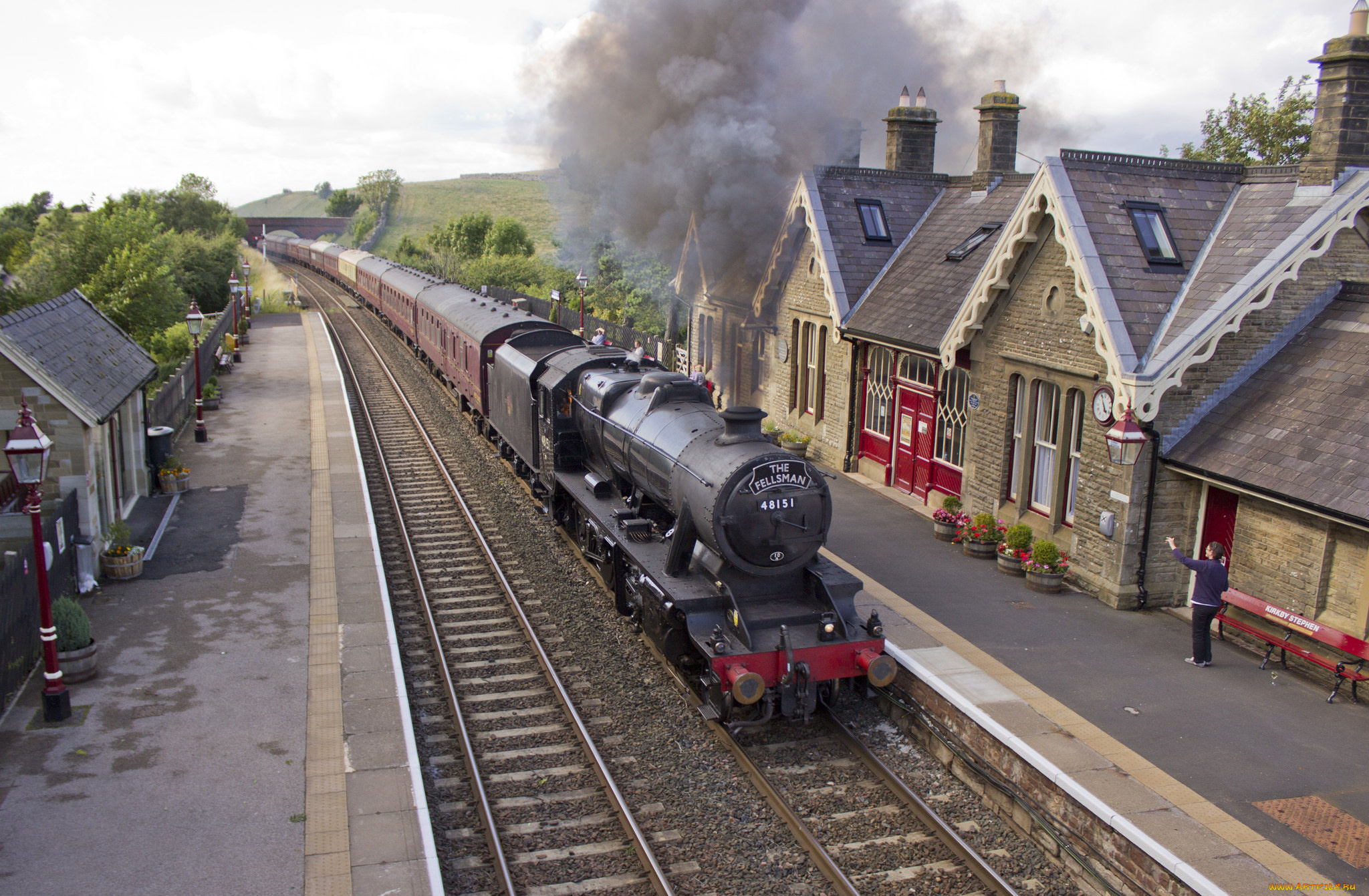 техника, паровозы, рельсы, паровоз