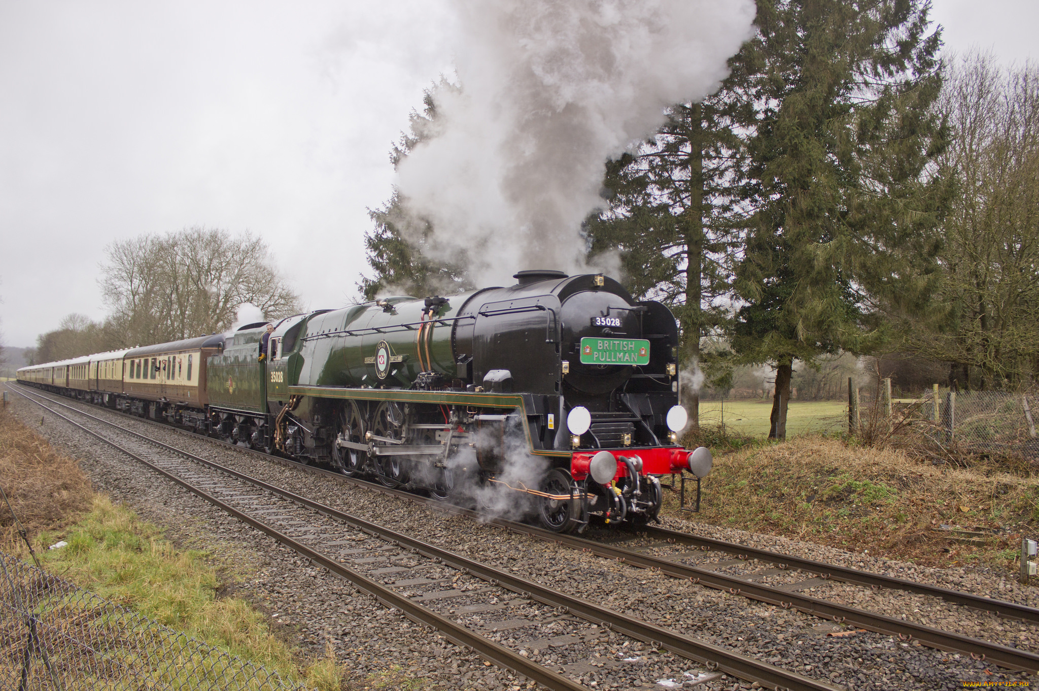 техника, паровозы, рельсы, паровоз