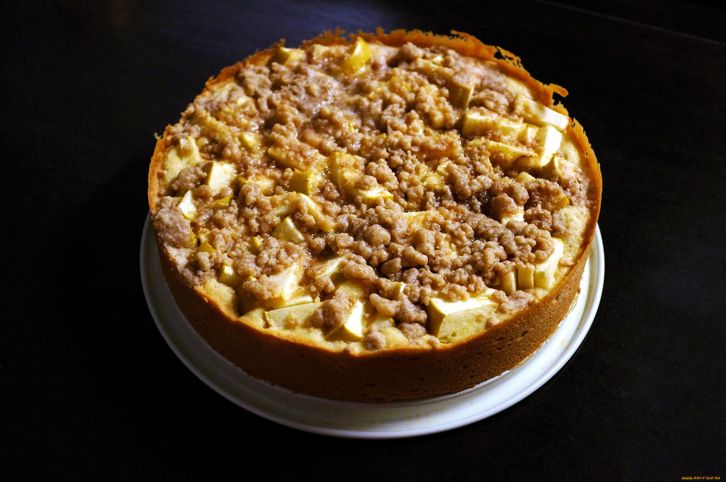 еда, пироги, пай, яблочный