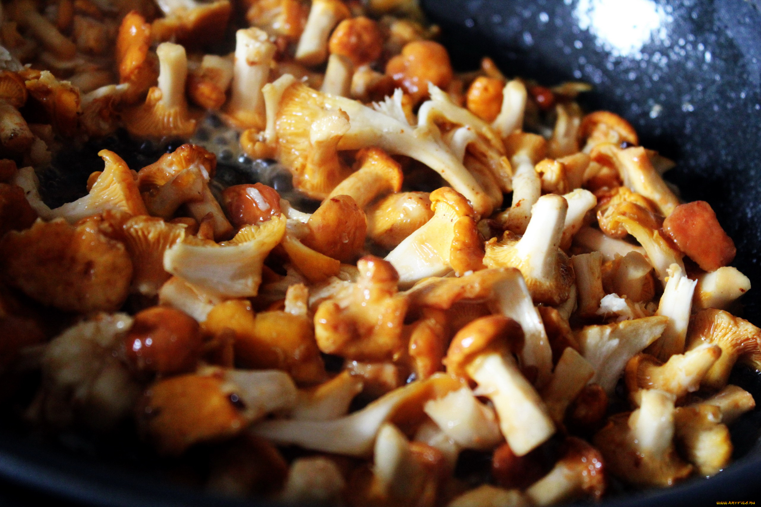 еда, грибы, , грибные, блюда, лисички