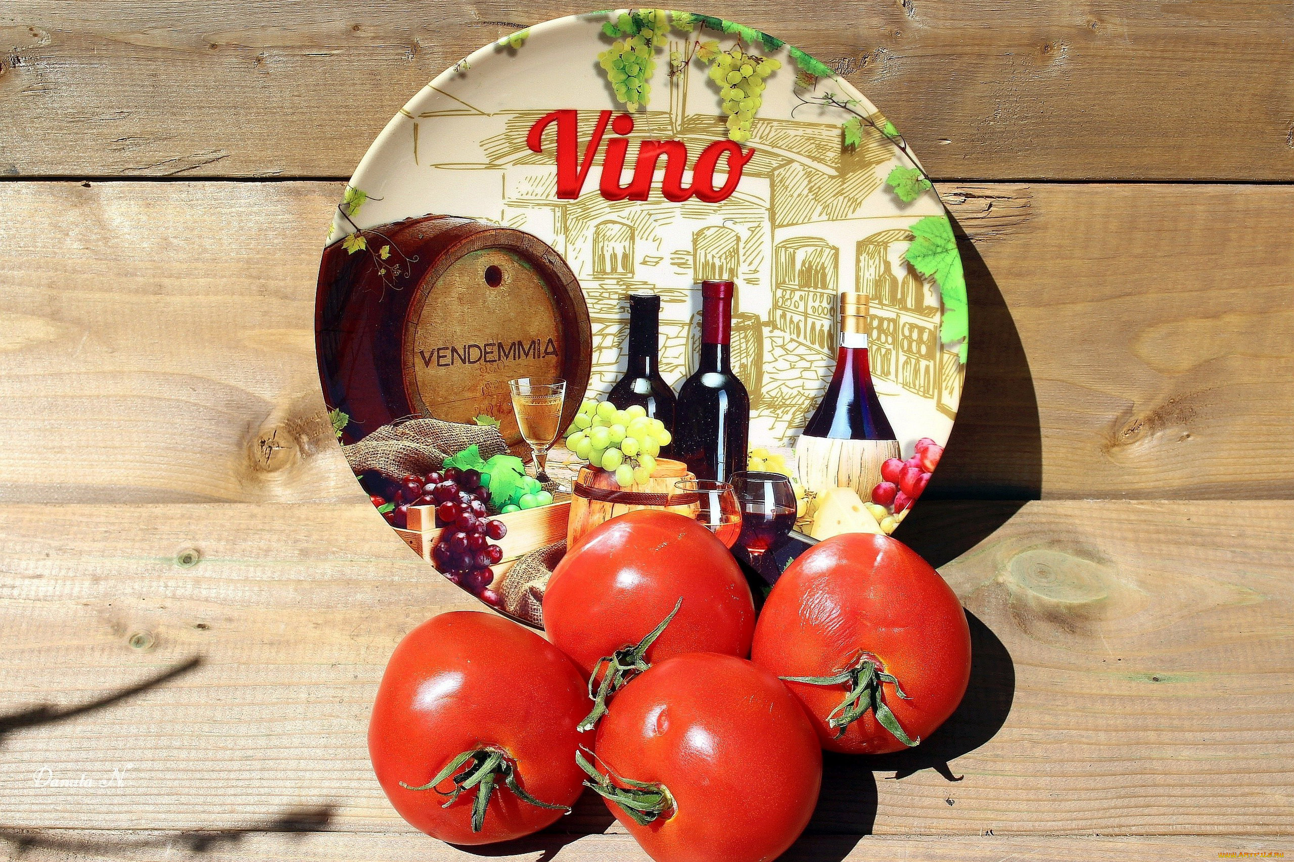 еда, помидоры, томаты, декоративная, тарелка