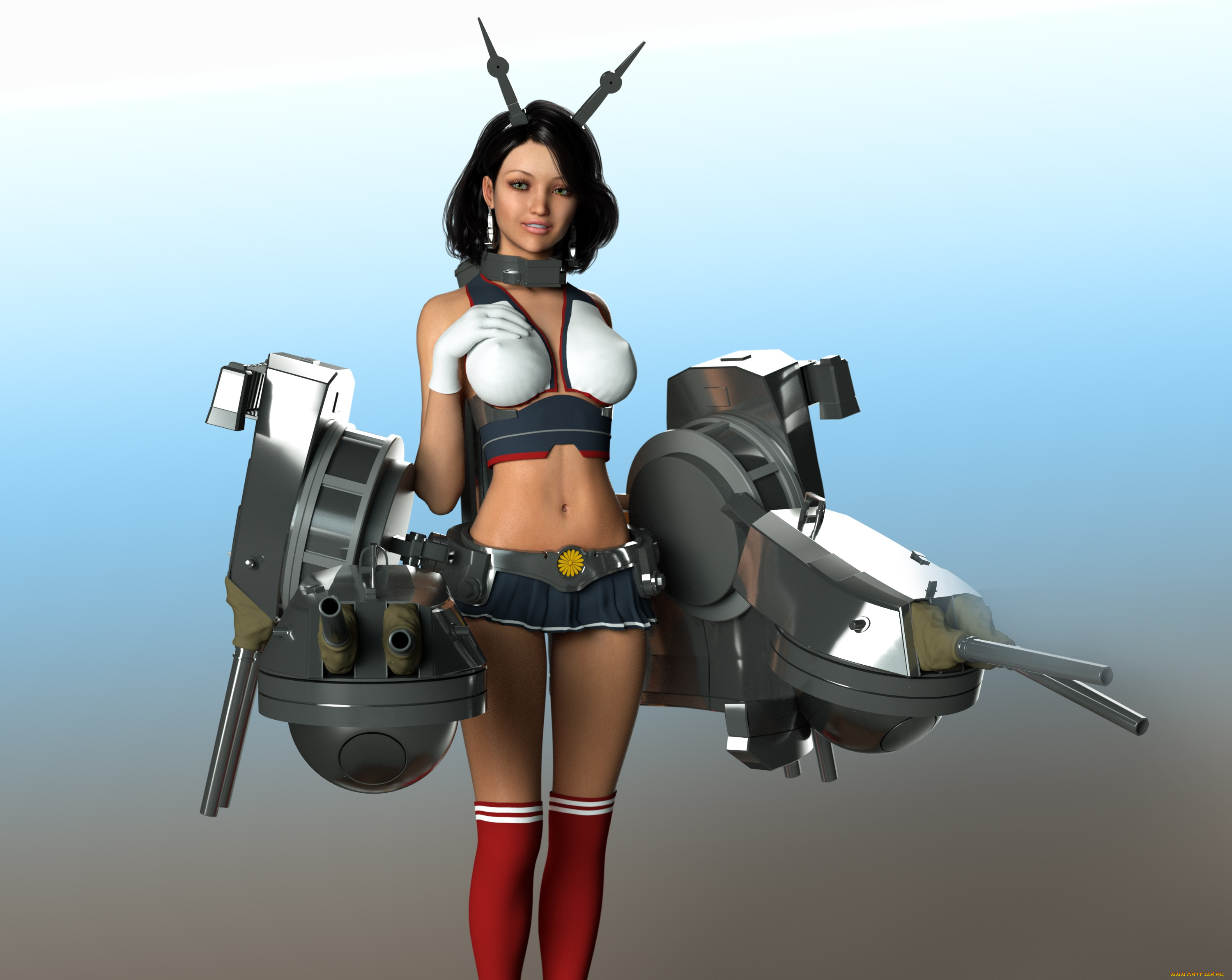 3д, графика, фантазия, , fantasy, девушка, фон, взгляд