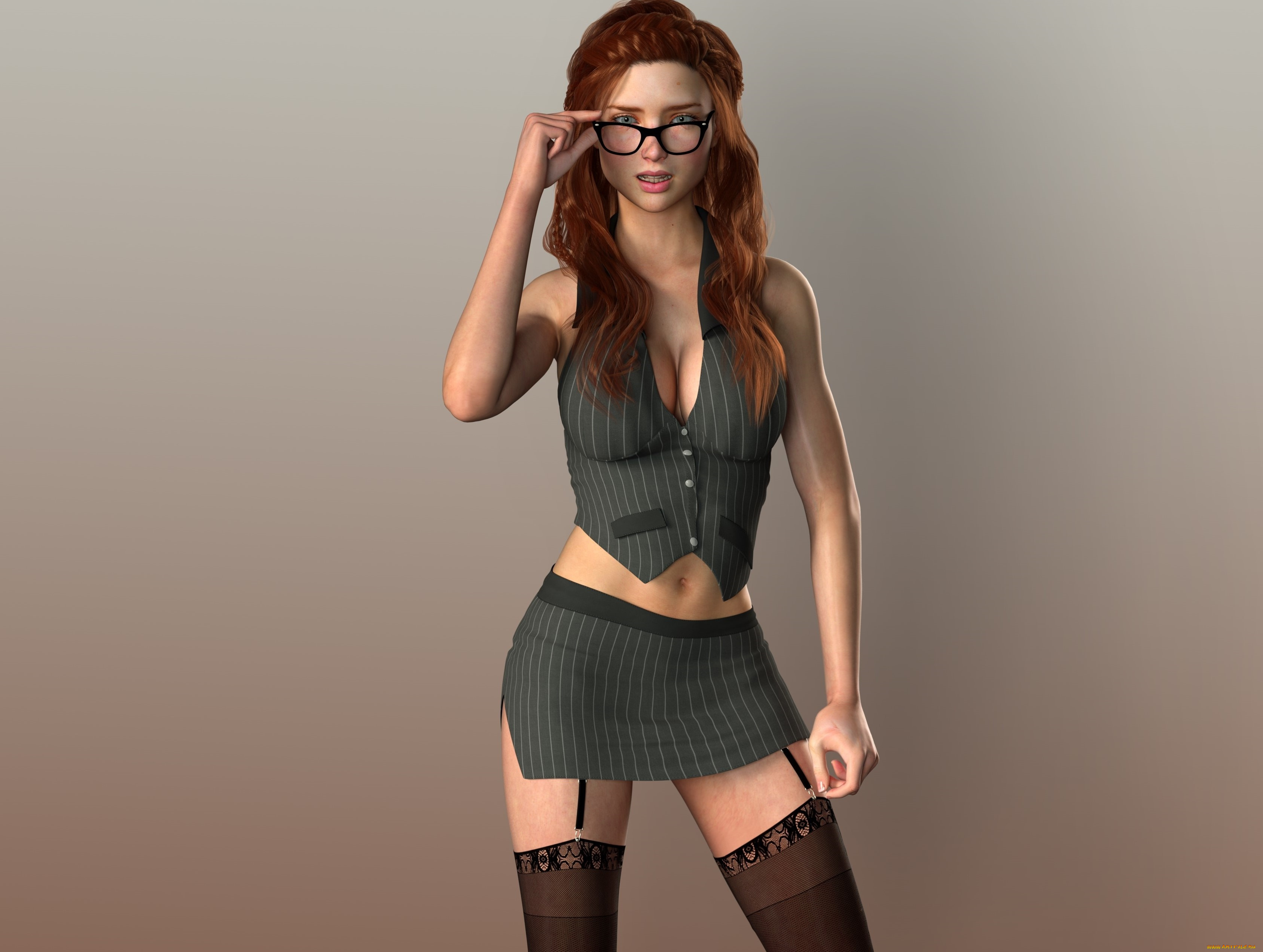 3д, графика, люди, , people, фон, взгляд, девушка