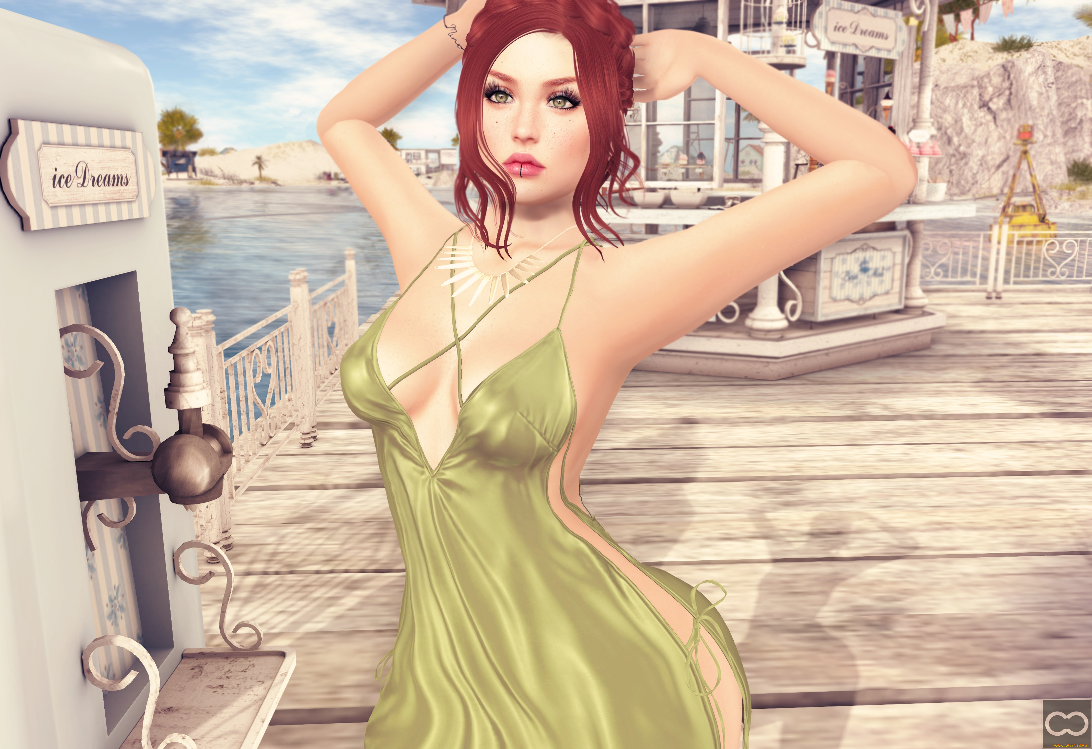 3д, графика, люди, , people, фон, девушка, взгляд