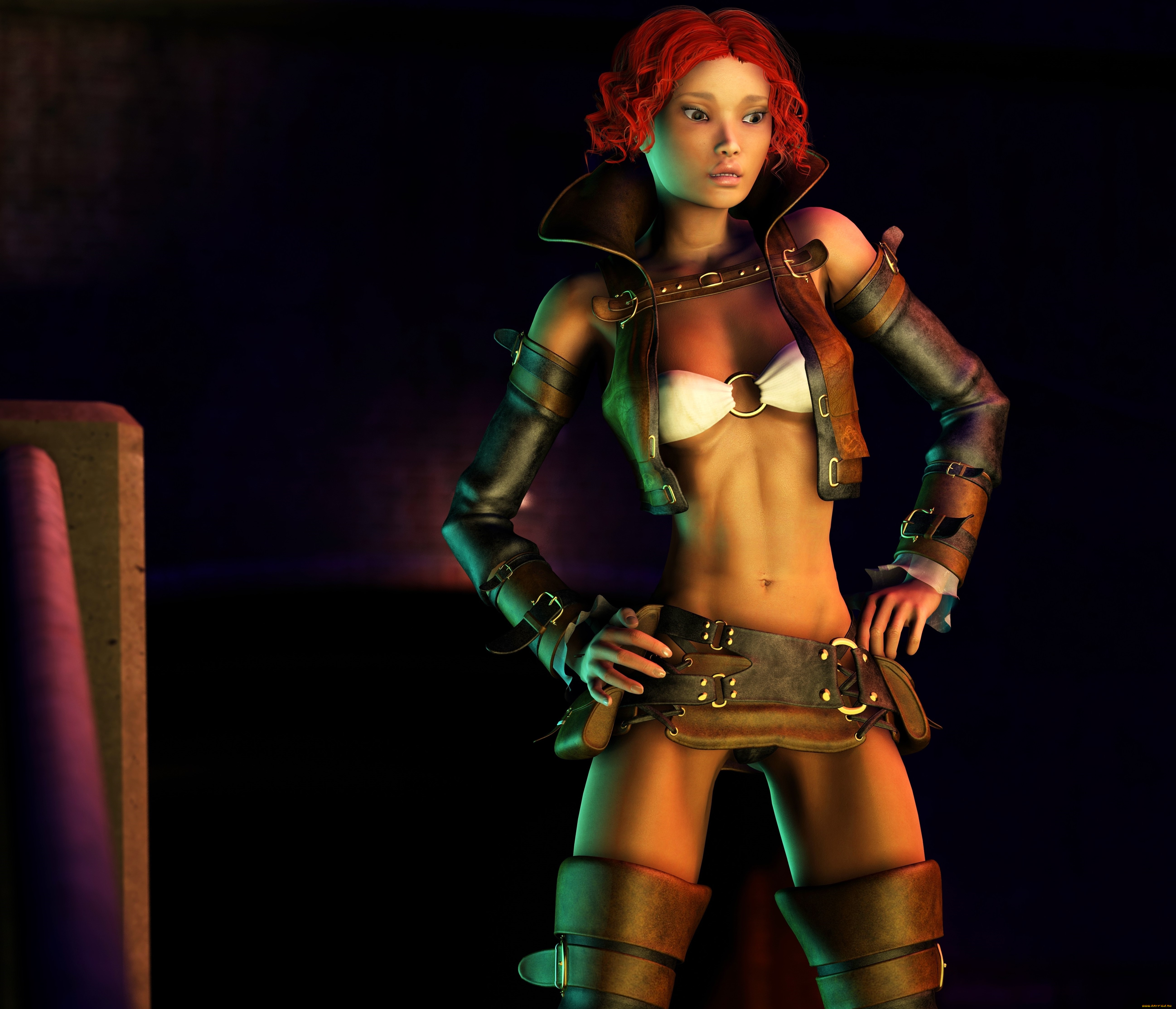 3д, графика, люди, , people, фон, девушка, взгляд