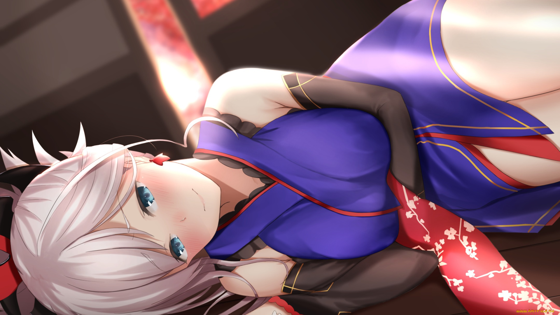 аниме, fate, stay, night, saber