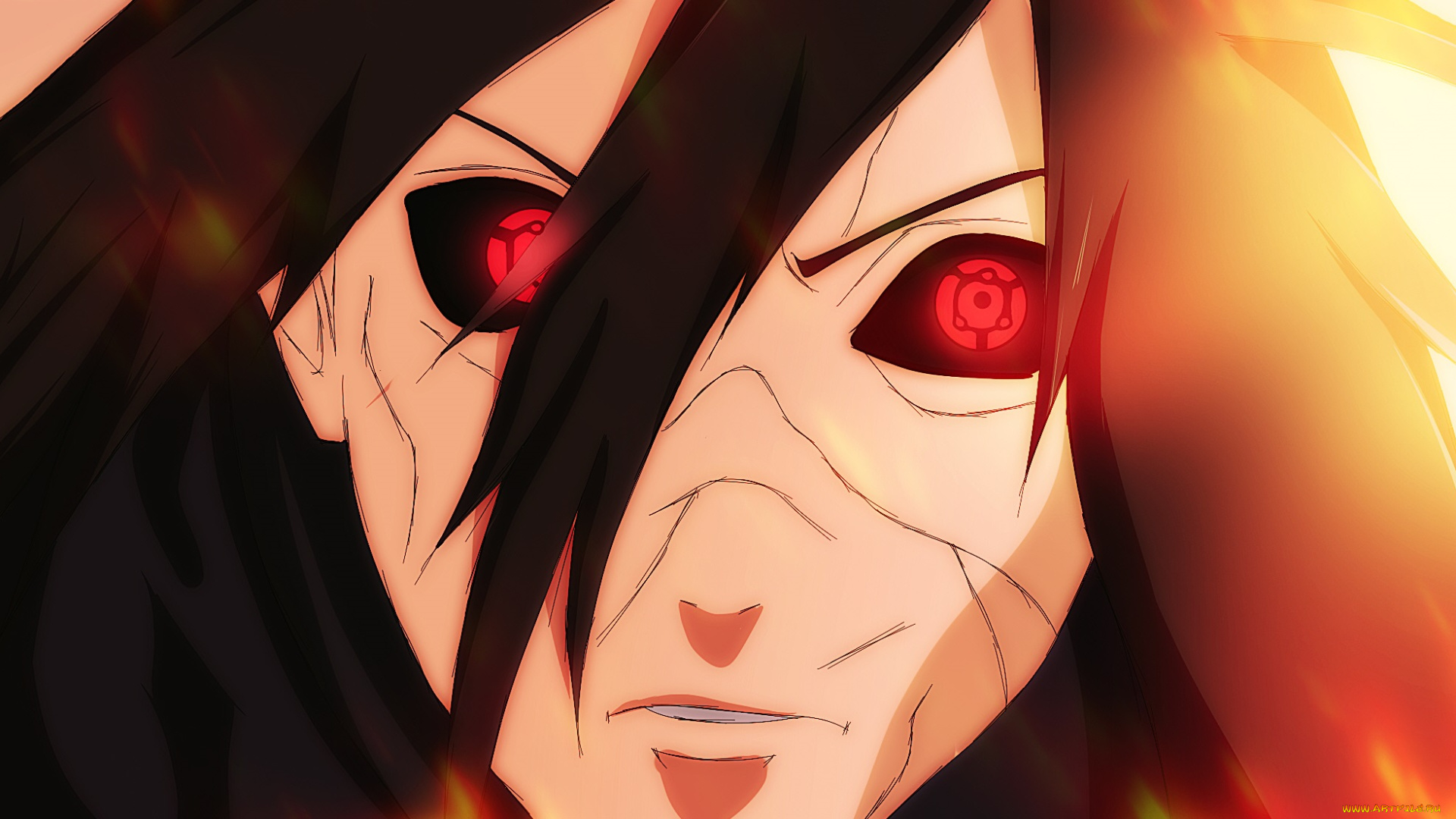 аниме, naruto, мадара