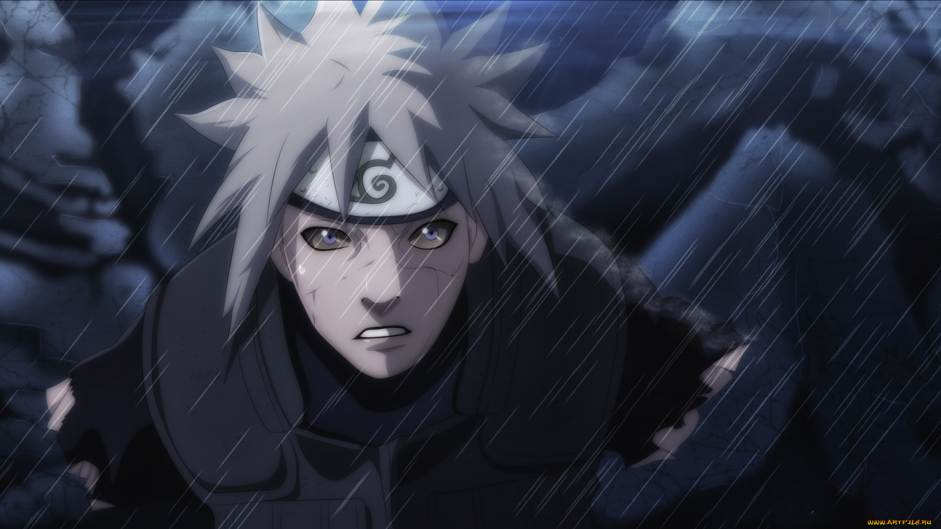 аниме, naruto, минато