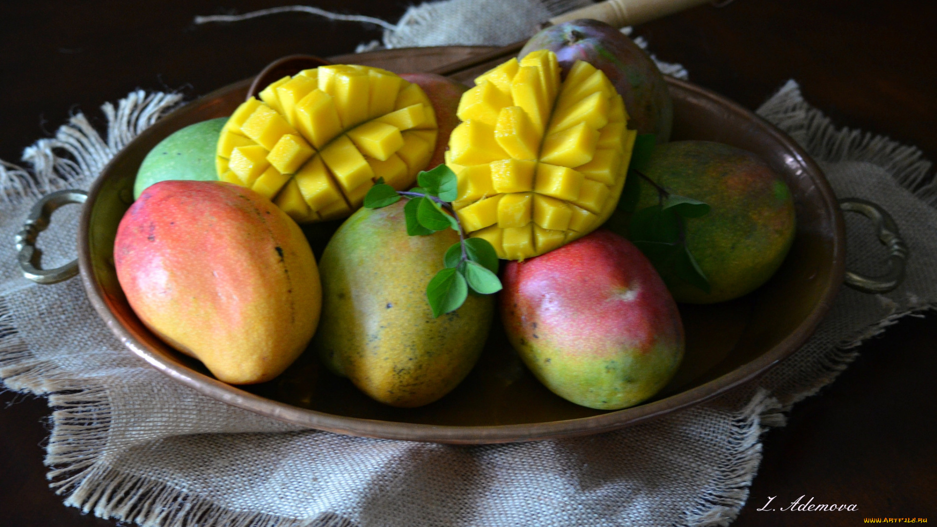 еда, манго, вкусный, спелый, сочный