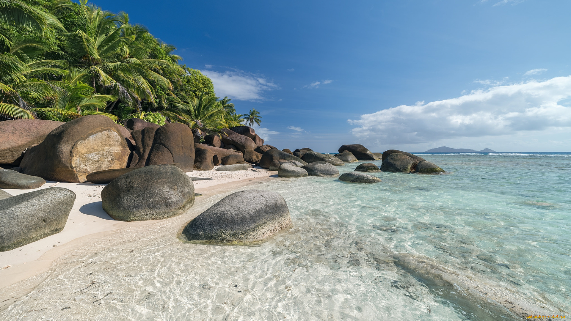 природа, тропики, океан, острова