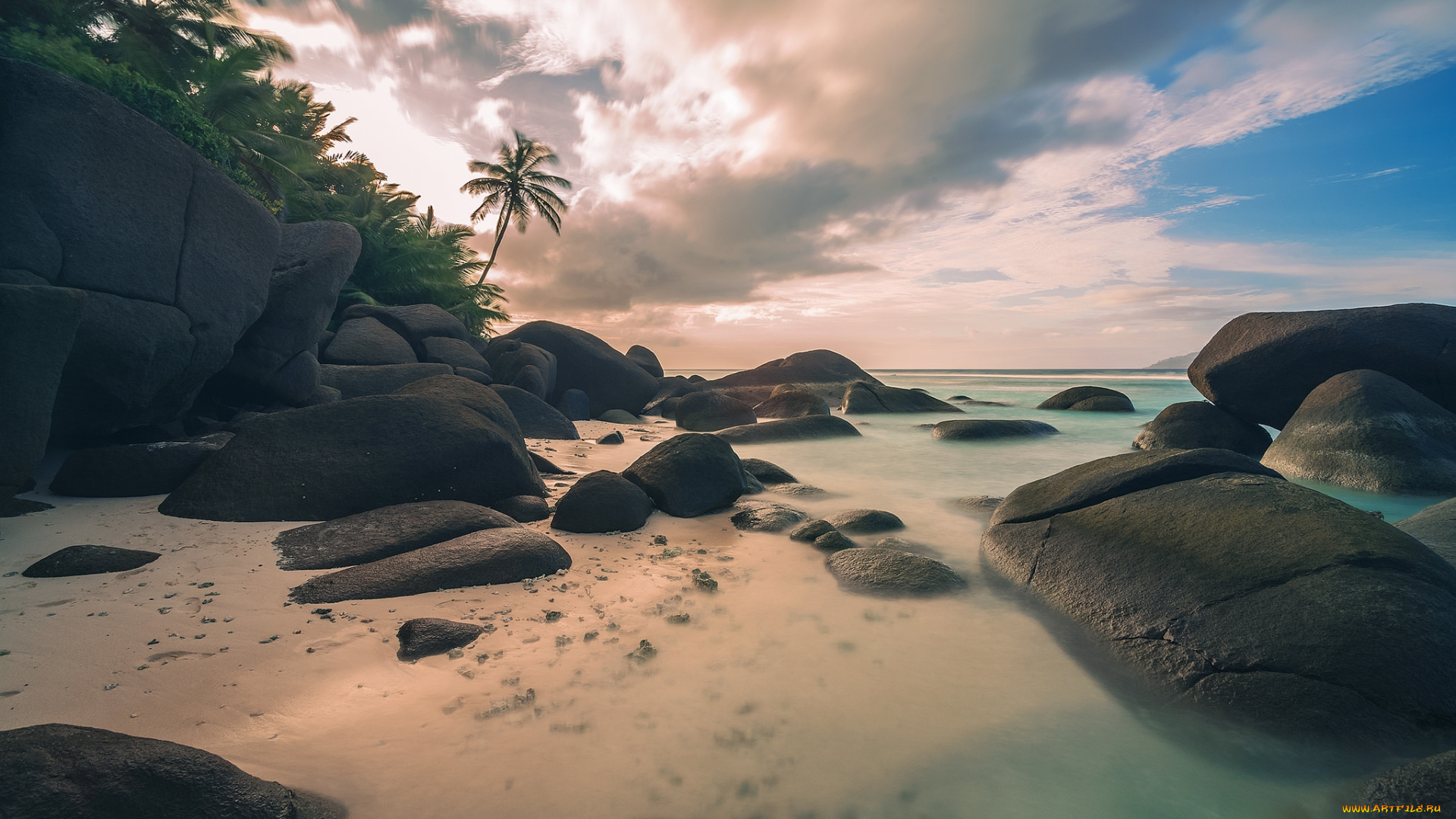 природа, тропики, океан, острова