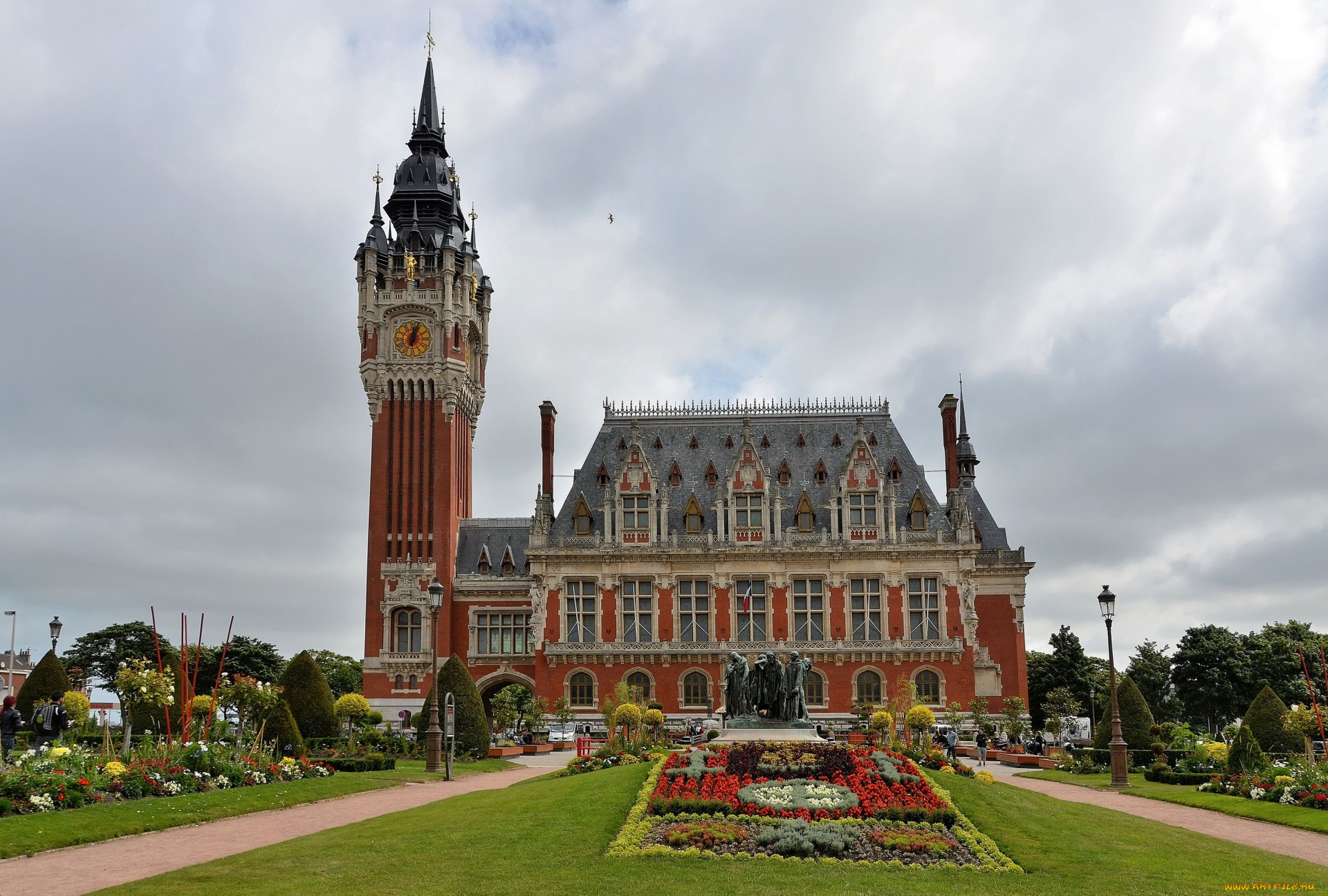 города, -, дворцы, , замки, , крепости, цветы, парк, часы